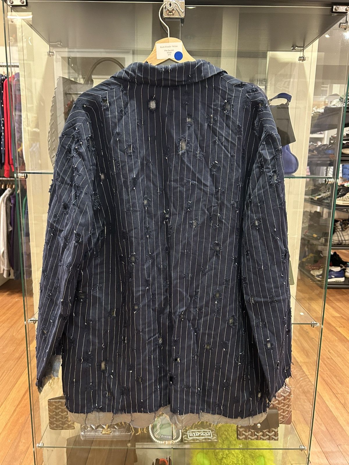 Acne Studios Acne Studios Distressed Blazer Size US XS / EU 42 / 0 - 2 Thumbnail