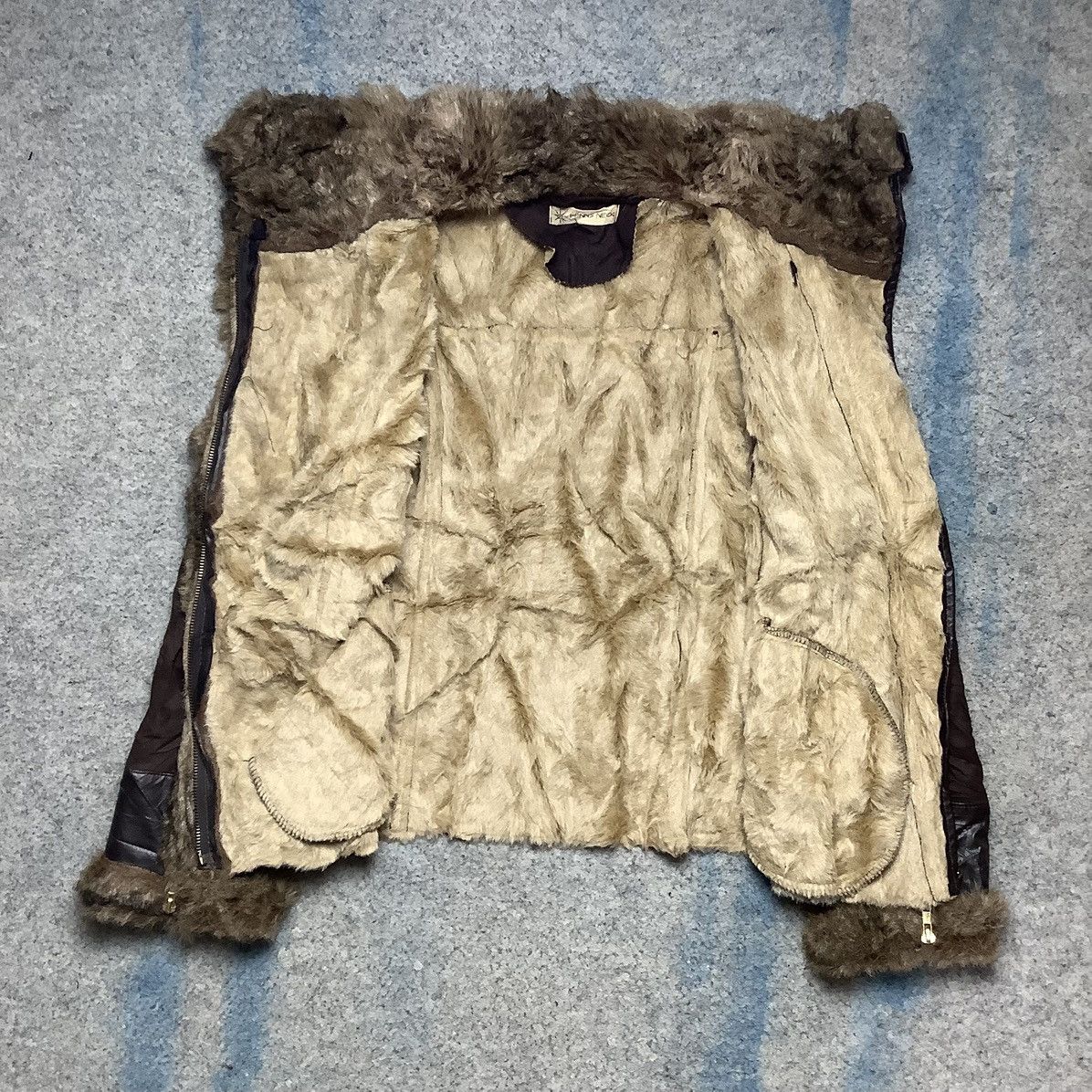 If Six Was Nine × Japanese Brand Vintage Japanese Brand Fur Jacket IF6W9 LGB STYLE Size US S / EU 44-46 / 1 - 6 Thumbnail