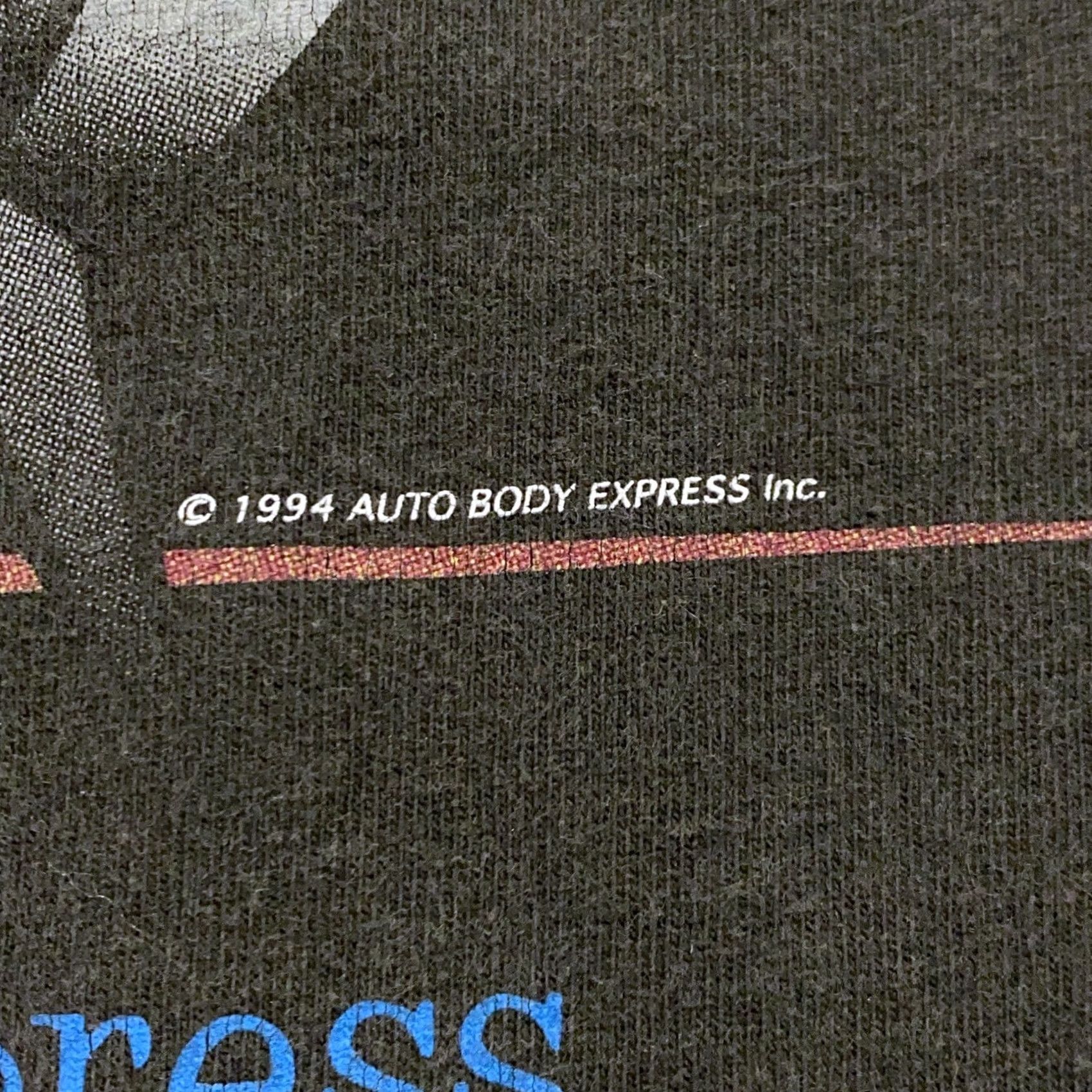 Vintage vtg 90s IMUS AUTO BODY EXPRESS Buffalo cactus T-Shirt MEDIUM men black 90s T-Shirt Mens Size US M / EU 48-50 / 2 - 3 Thumbnail