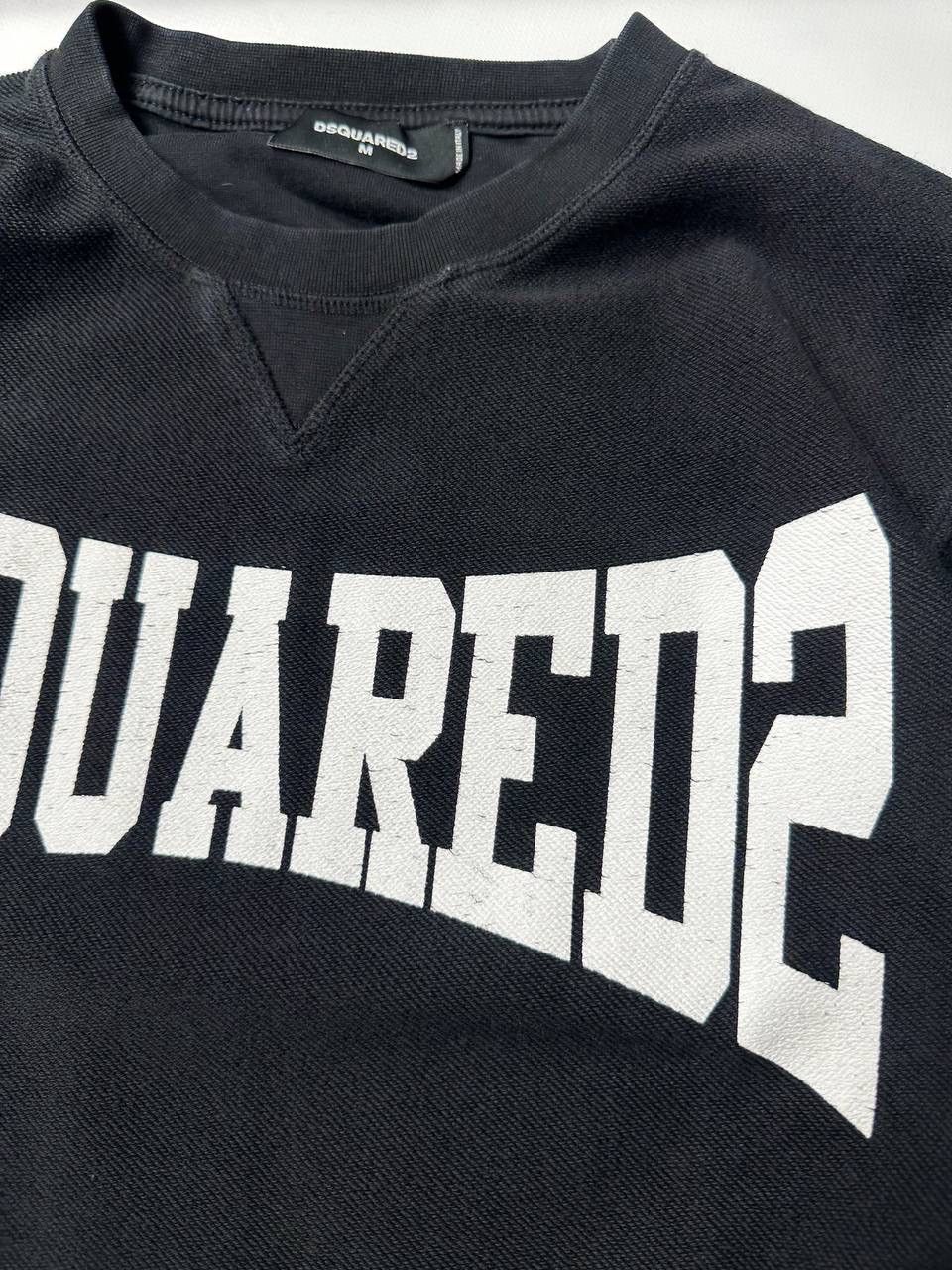 Dsquared2 Dsquared2 Mens Black Sweatshirt Gothic Vibe Skinny Size US M / EU 48-50 / 2 - 6 Thumbnail