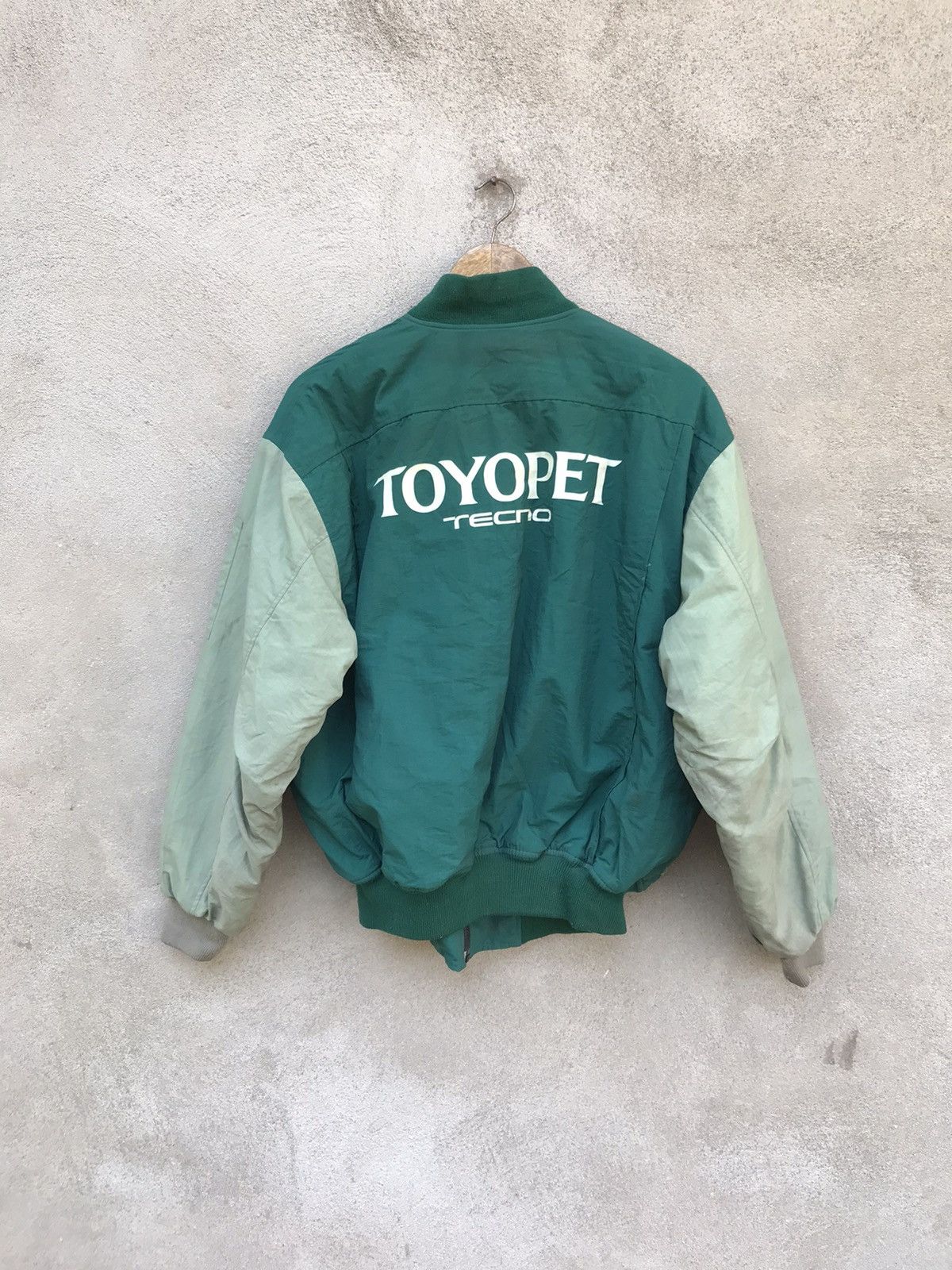 Japanese Brand RARE VINTAGE TOYOTA TECNO TOYOPET BOMBER JACKET RACING Size US L / EU 52-54 / 3 - 10 Thumbnail