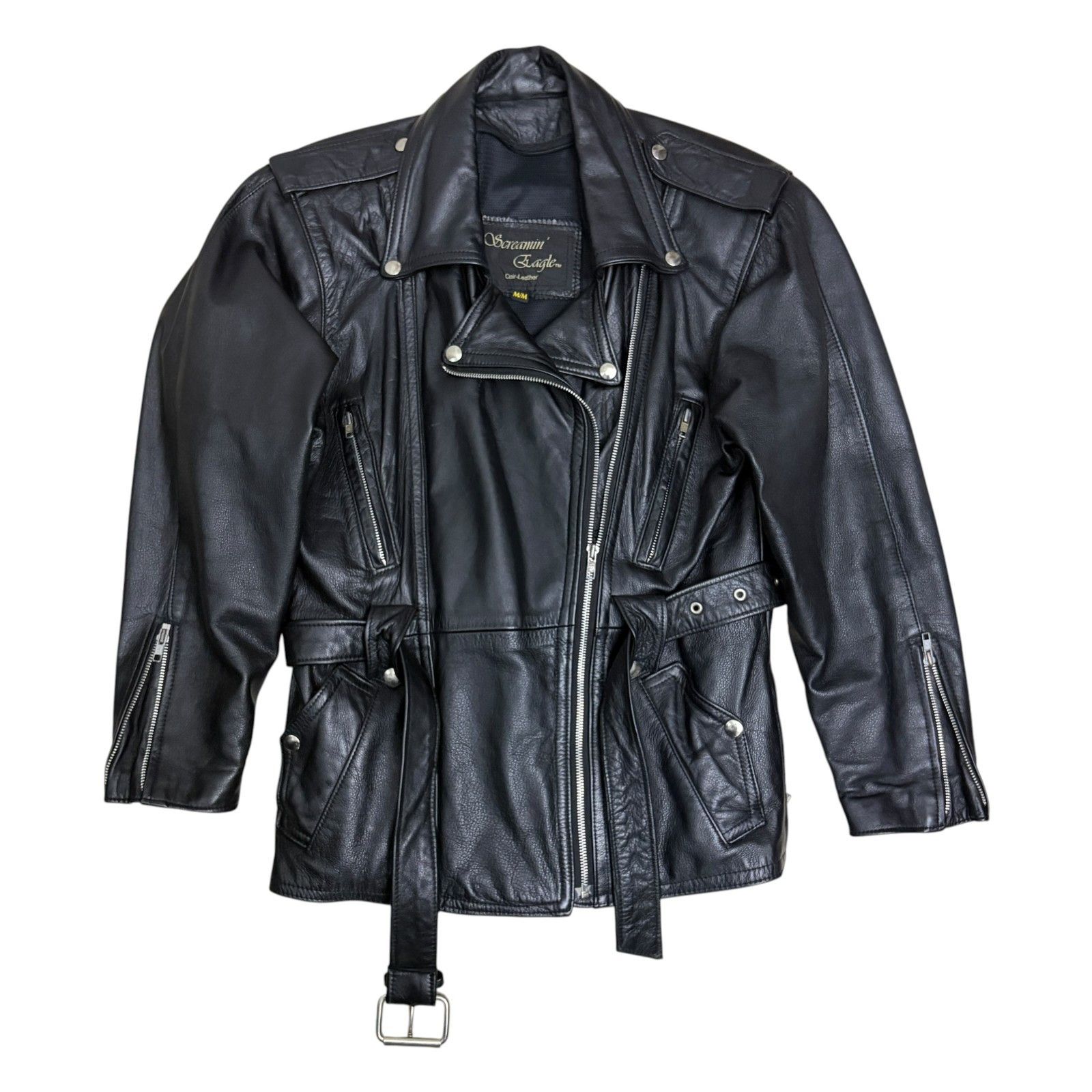 Harley Davidson HARLEY DAVIDSON LEATHER Screamin Eagle Motorcycle Biker M Size US M / EU 48-50 / 2 - 1 Thumbnail