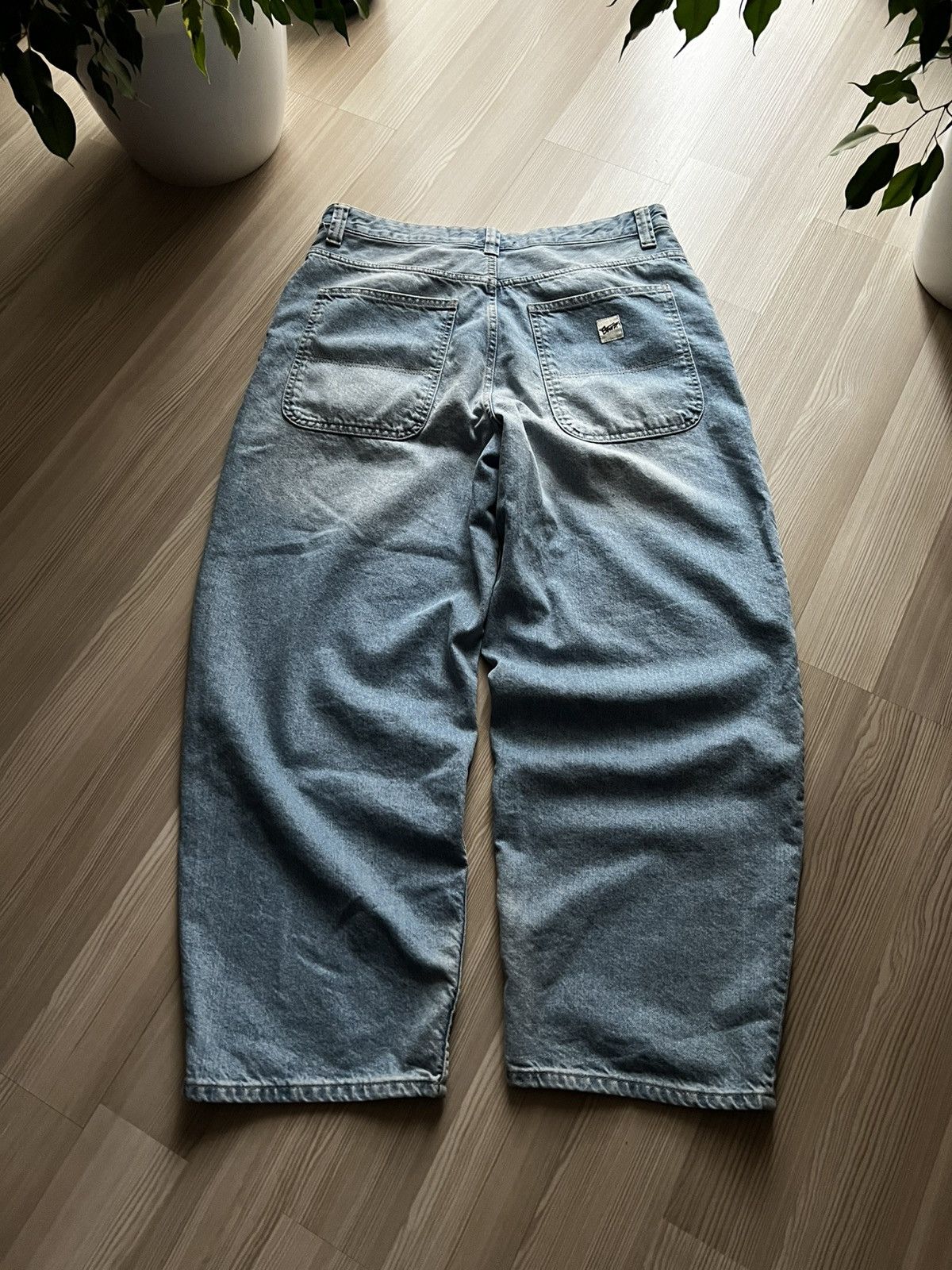 Other CRAZY VINTAGE BAGGY BLUE DENIM JEANS JNCO STYLE Y2K Size US 34 / EU 50 - 2 Thumbnail