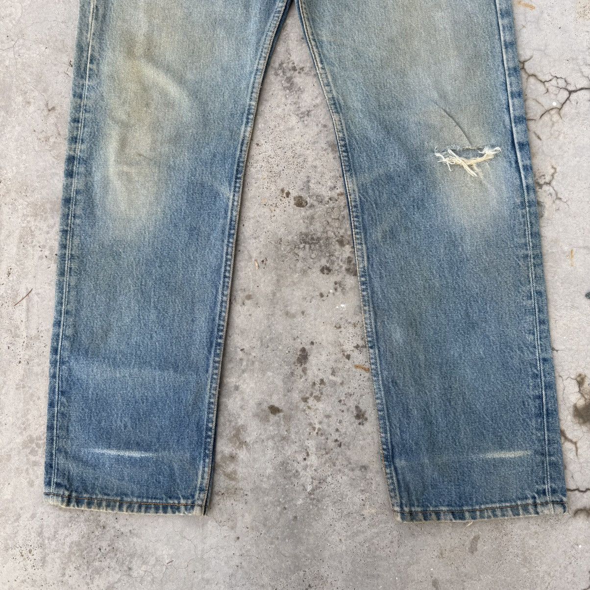 Levi's Vintage Clothing VINTAGE LEVI'S 501 USA 99' FOR WOMEN RUSTY DENIM JEAN PANTS Size US 31 - 5 Thumbnail