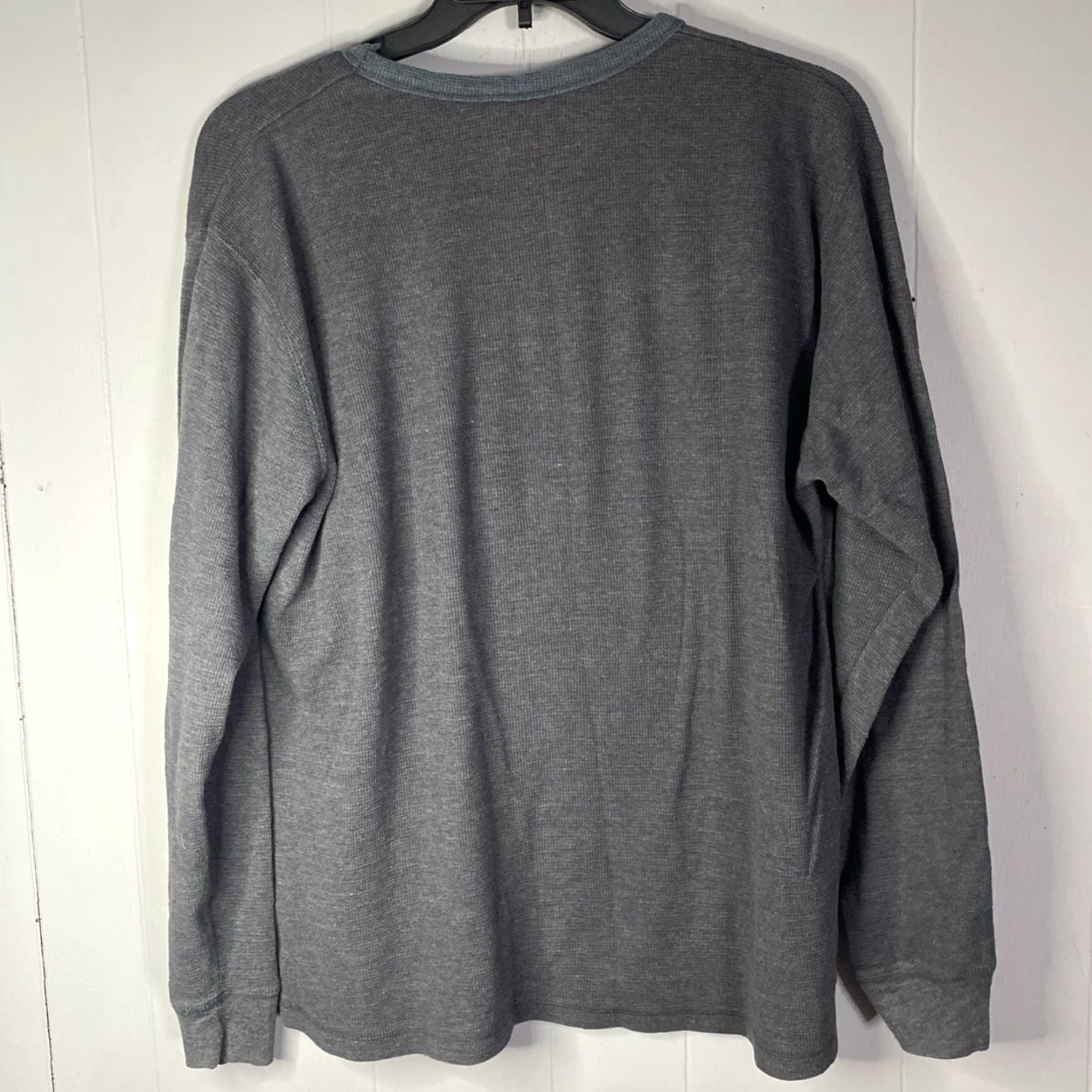 Vintage VINTAGE Green Day Shirt Mens Large Gray Waffle Knit Cinder Block Stretch Long Sleeve L Size US L / EU 52-54 / 3 - 6 Thumbnail