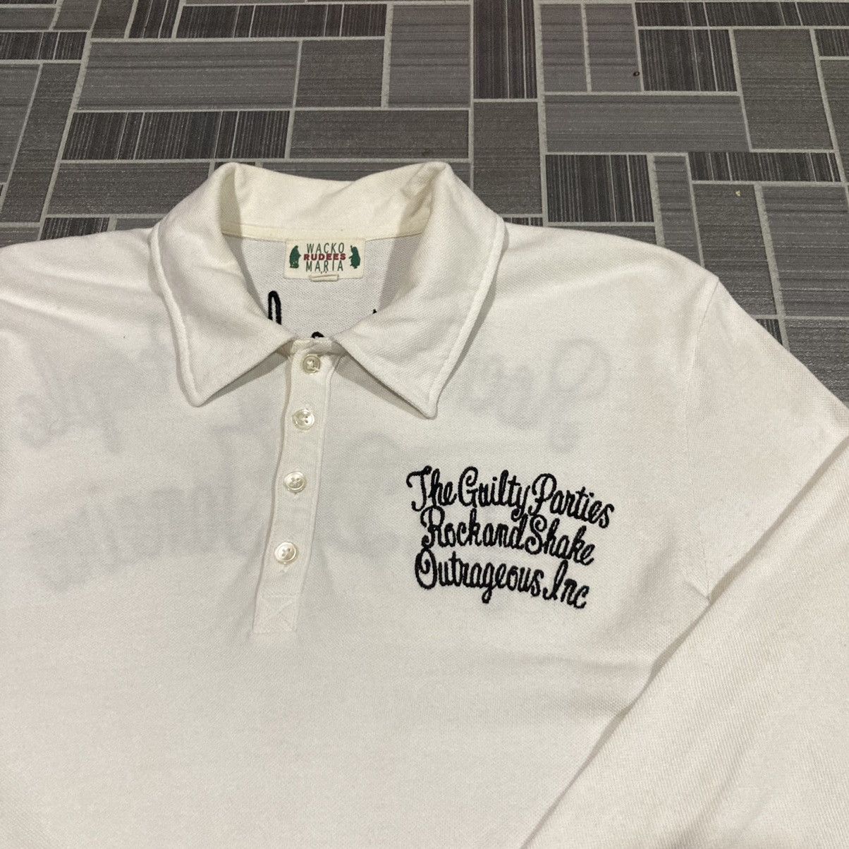 Wacko Maria Wacko Maria Rock Steady "Rio De Janeiro" Embroidered Tee. Size US M / EU 48-50 / 2 - 8 Thumbnail