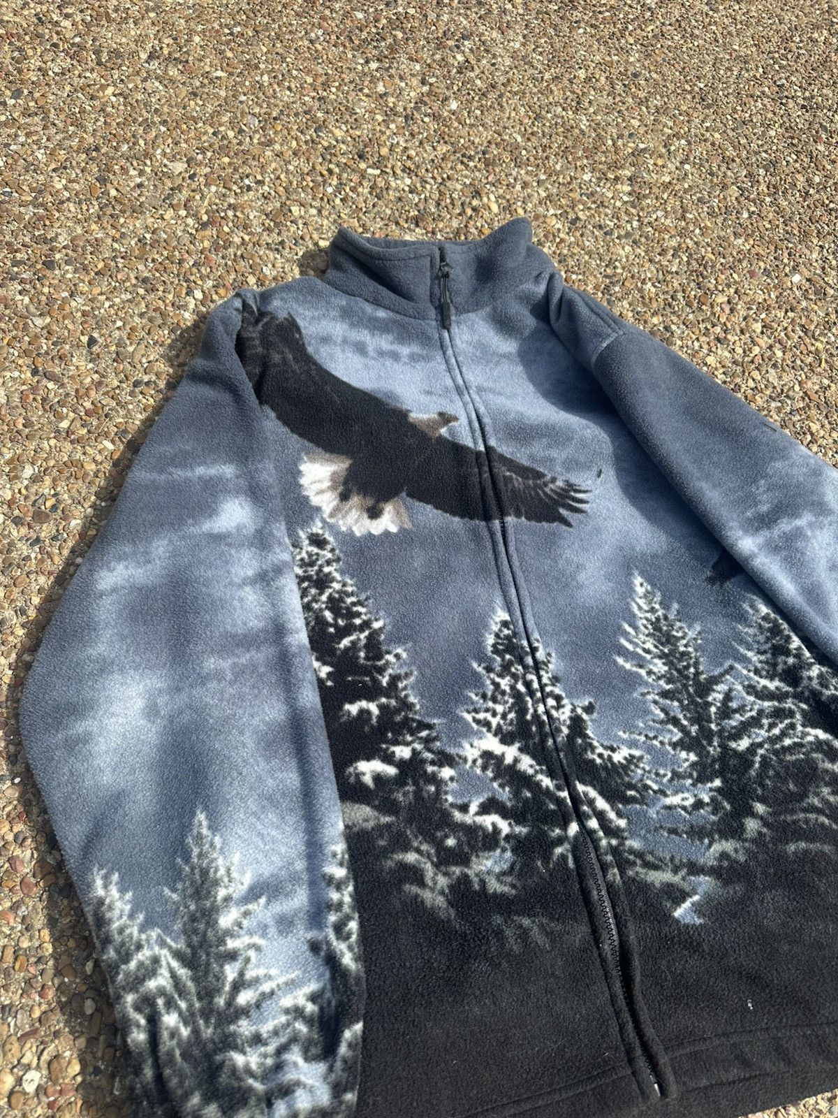 Vintage Eagle Fleece Size US M / EU 48-50 / 2 - 1 Thumbnail
