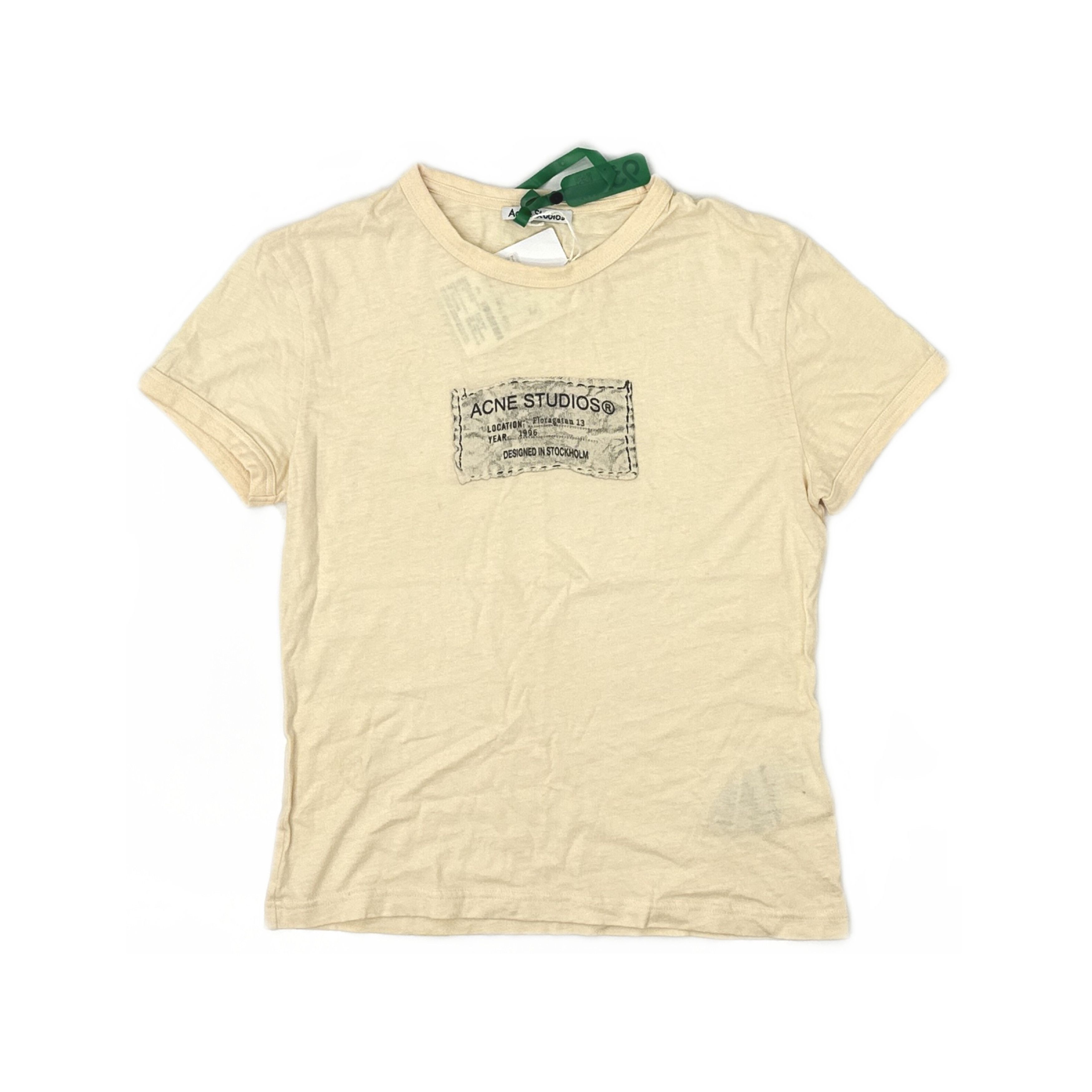 Acne Studios Acne Studios Logo Graphic T-Shirt Size S Size S / US 4 / IT 40 - 1 Thumbnail