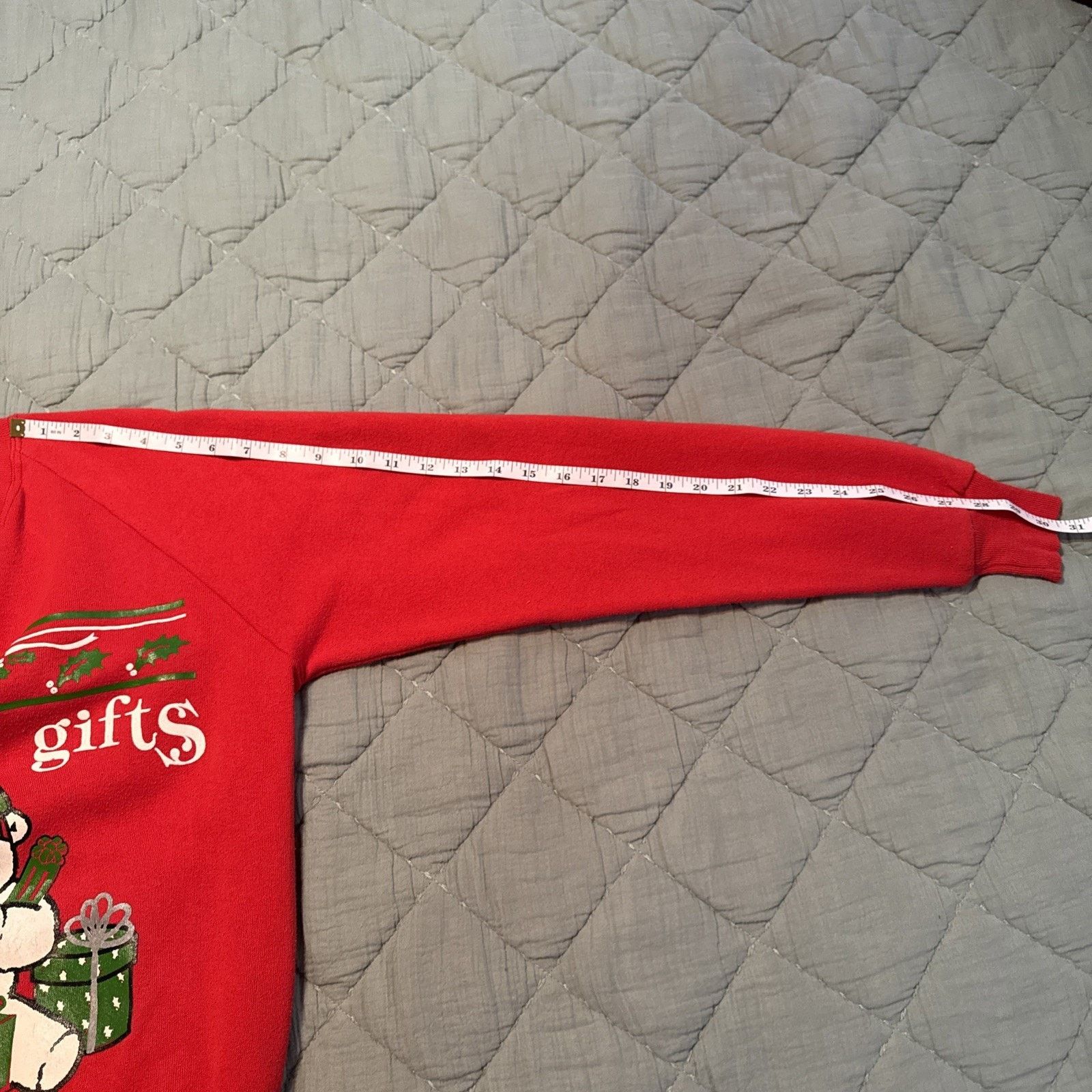Other 80’s Grandma Christmas Bear Sweatshirt Size M Made In USA- Size M / US 6-8 / IT 42-44 - 9 Thumbnail