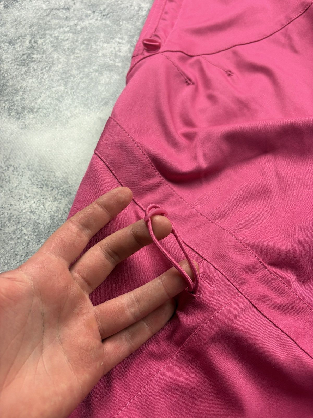 Nike NIKE Hype Baggy Pink Drawstrings Style Casual Pants Rare Size 28" / US 6 / IT 42 - 10 Thumbnail