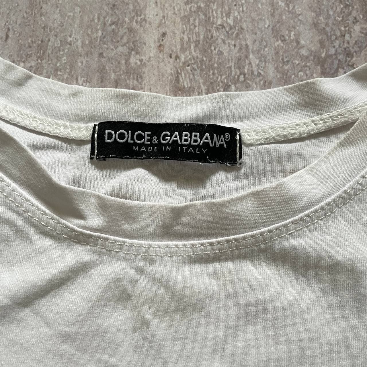 Dolce & Gabbana × Seditionaries × Vintage VINTAGE Y2K DOLCE & GABBANA HYPE RARE HEART T SHIRT Size M / US 6-8 / IT 42-44 - 4 Thumbnail