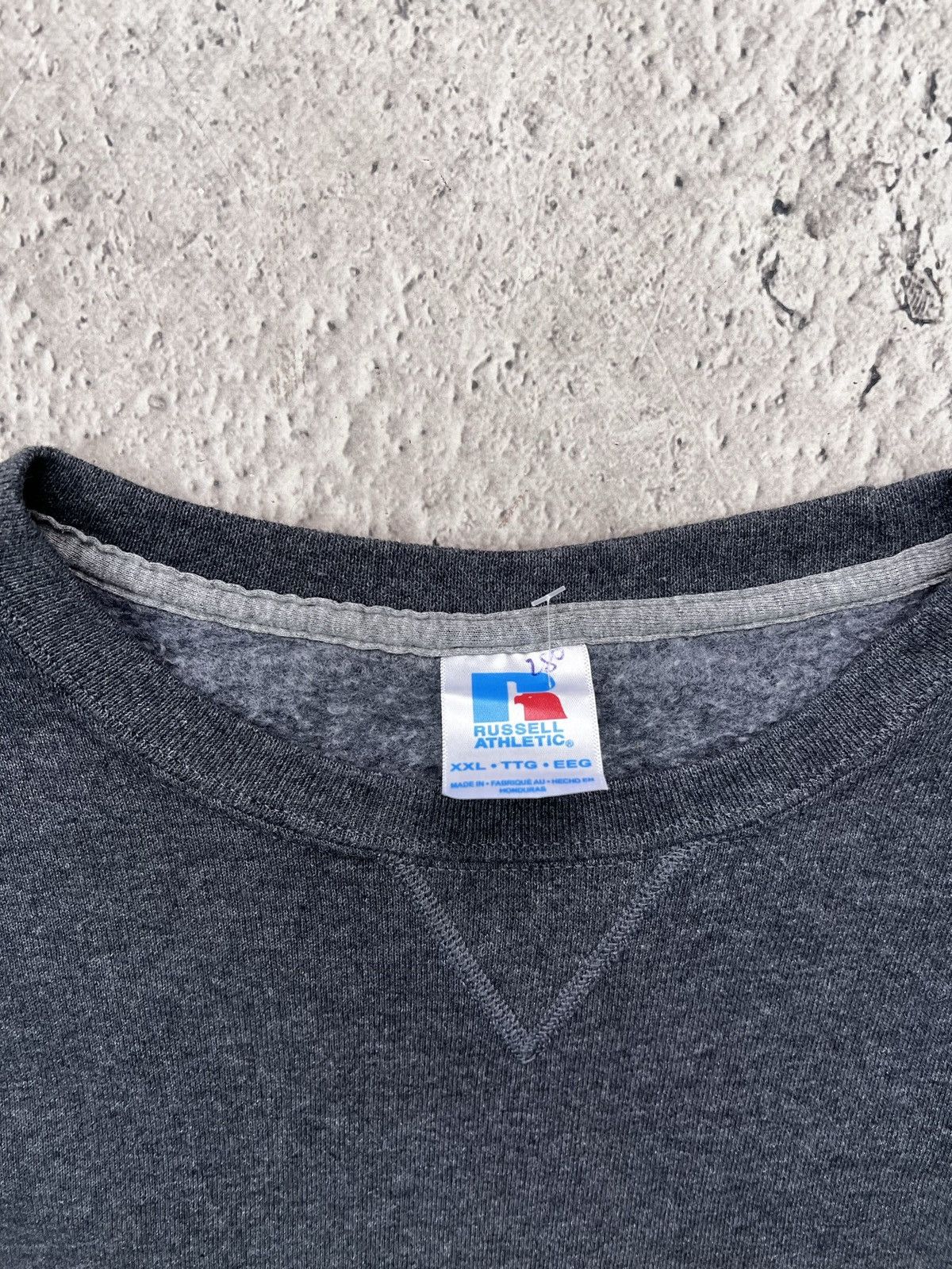 Russell Athletic VINTAGE 90s Russel athletic blank body hoodie sweatshirt Size US XL / EU 56 / 4 - 5 Thumbnail