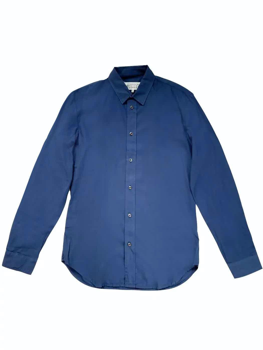 Maison Margiela ⚡️𝐐𝐔𝐈𝐂𝐊 𝐒𝐀𝐋𝐄 2016 Maison Margiela blue Shirt Size US XS / EU 42 / 0 - 1 Thumbnail