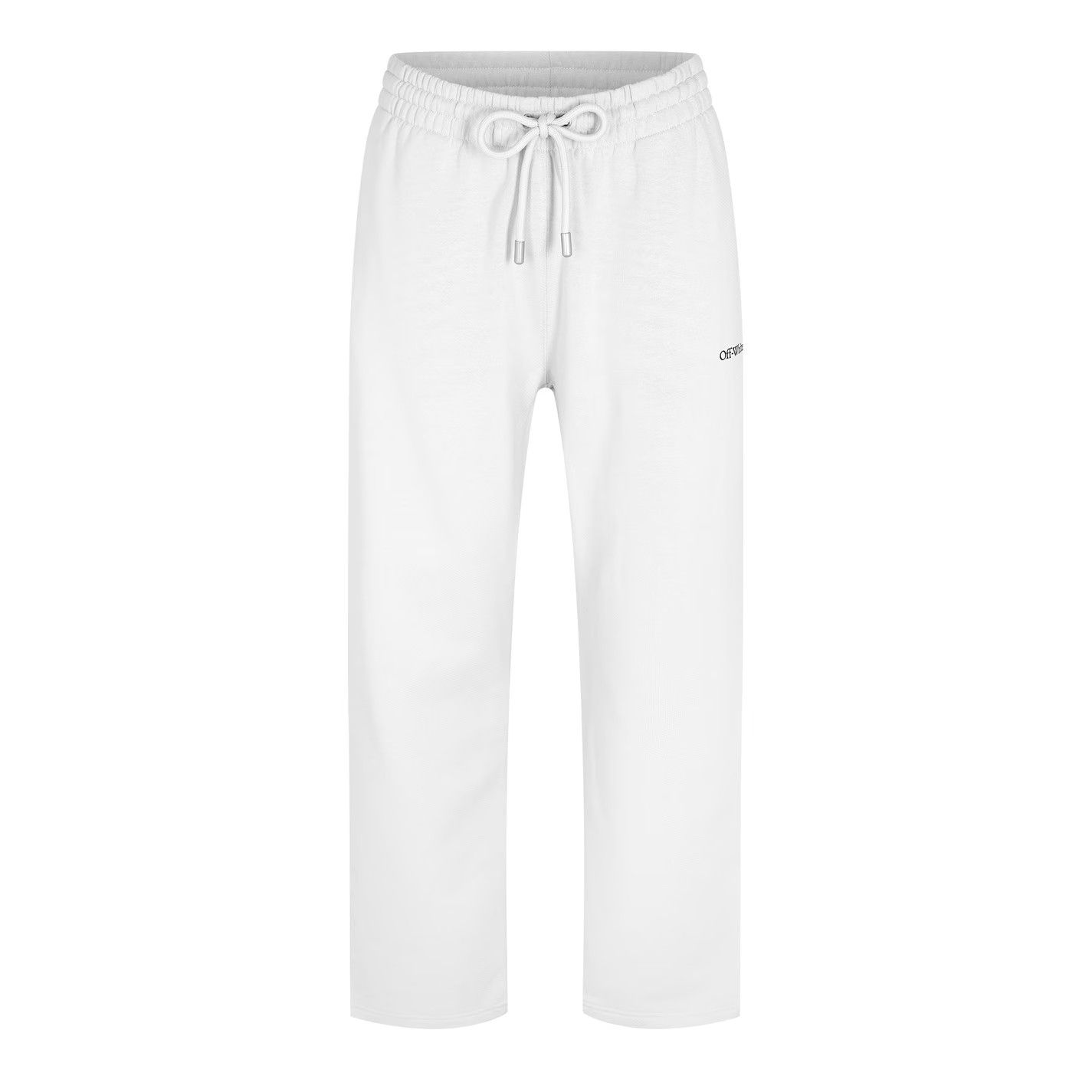 Off-White o1g2r1mq0226 Closed Hem Fleece Sweatpants & Joggers In White Size US 30 / EU 46 - 1 Thumbnail