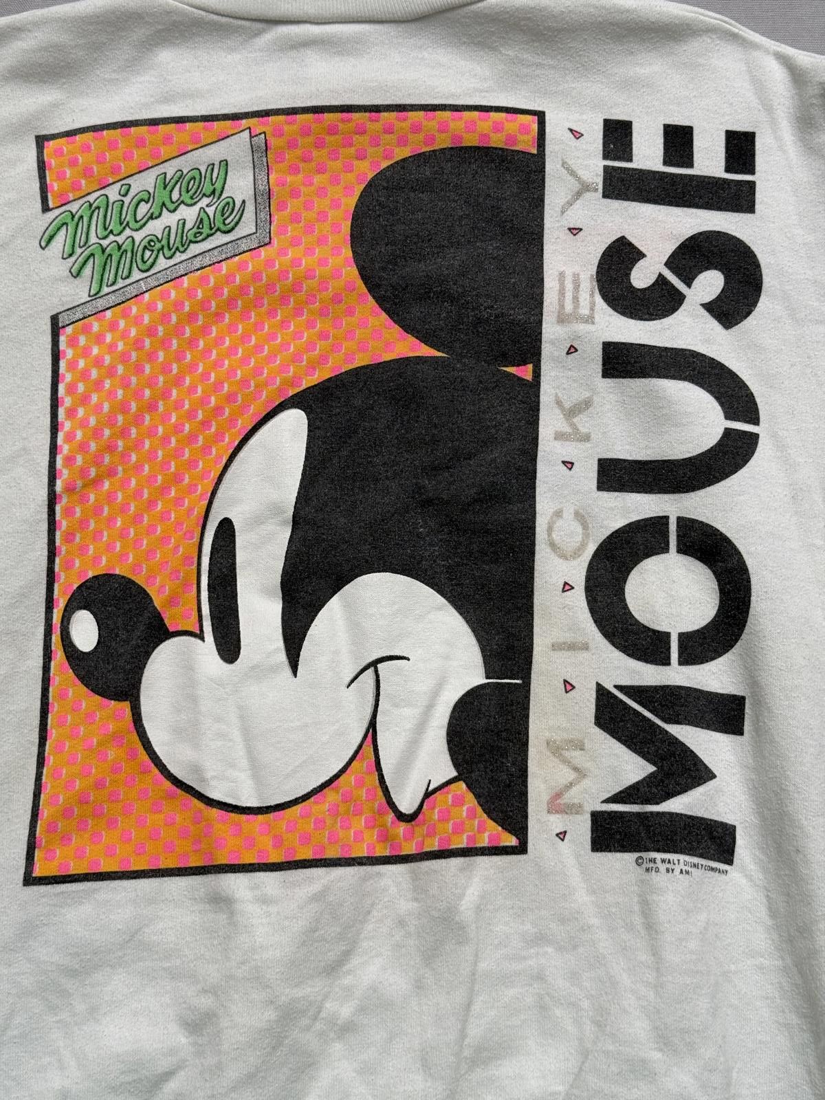 Other Vintage 80s Disney Mickey Mouse Neon Boxy Sweater Crew - M Size US M / EU 48-50 / 2 - 5 Thumbnail