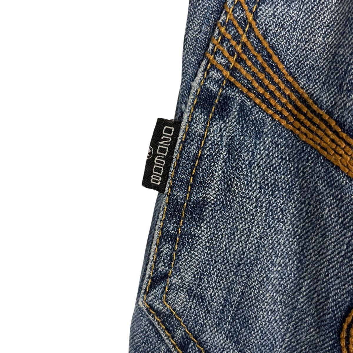 Japanese Brand Vintage 90s 020608 Tears Of Bleu Black Line Denim Size 32" / US 10 / IT 46 - 12 Thumbnail