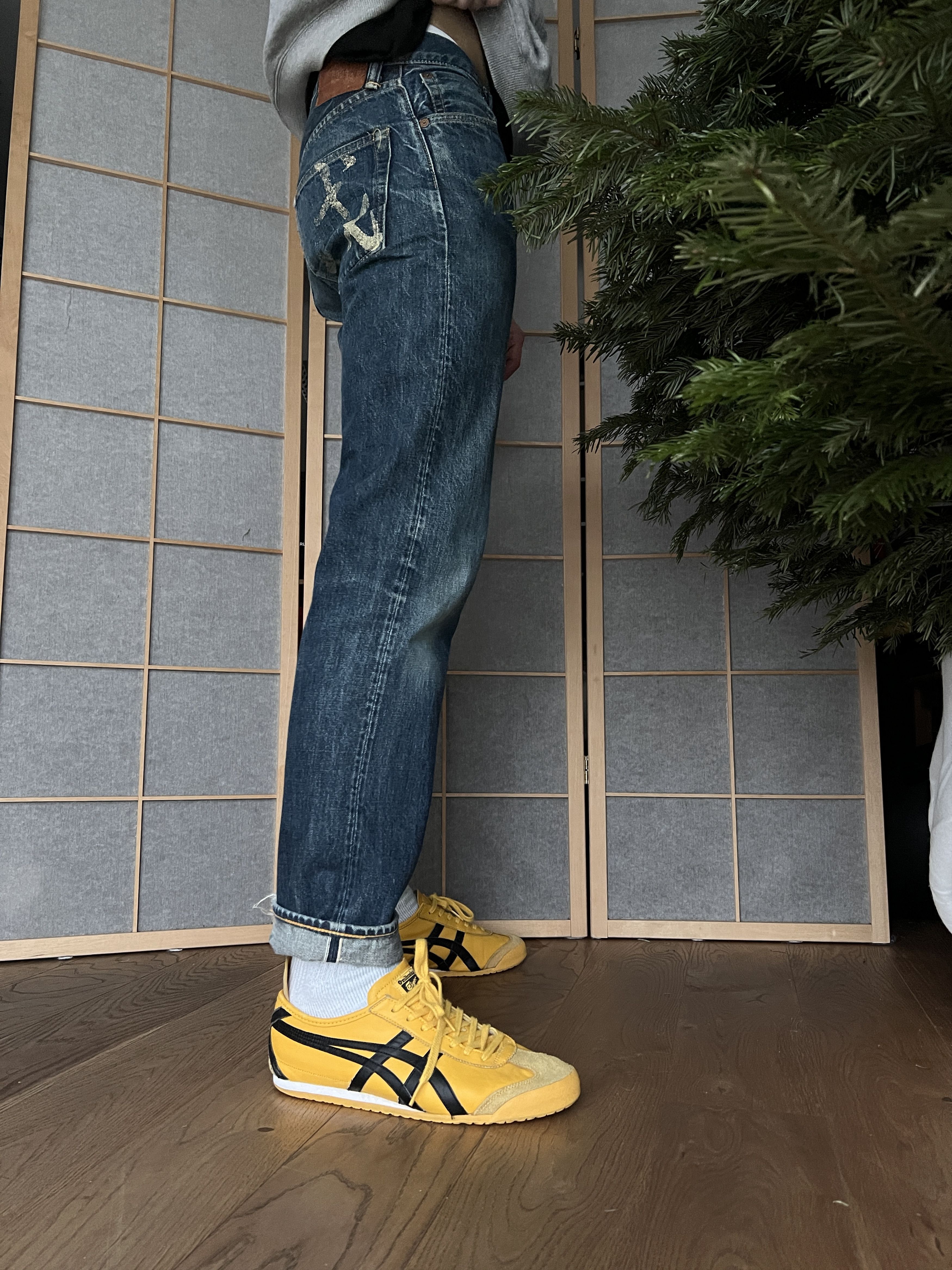 Evisu Rare Evisu selvage vintage lot 2001 faded denim archive y2k Size US 30 / EU 46 - 6 Thumbnail