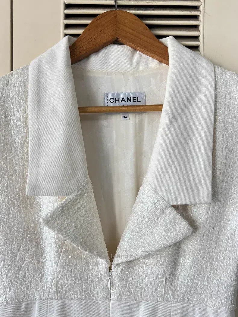 Chanel Chanel Beach series white jumpsuit Size 42" / US 20 - 4 Thumbnail