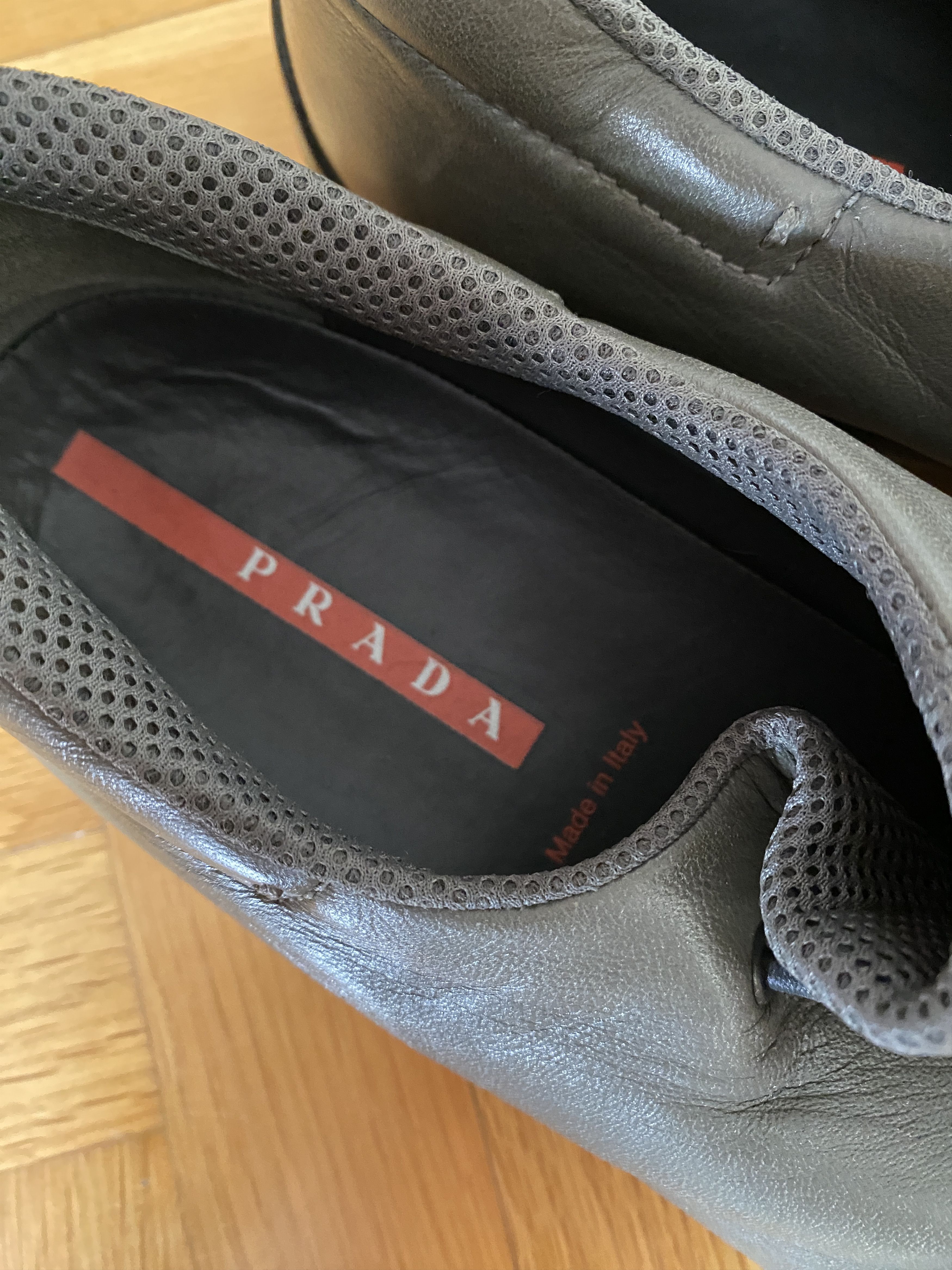 Prada Vintage Prada Leather Shoes Size US 11 / EU 44 - 4 Thumbnail