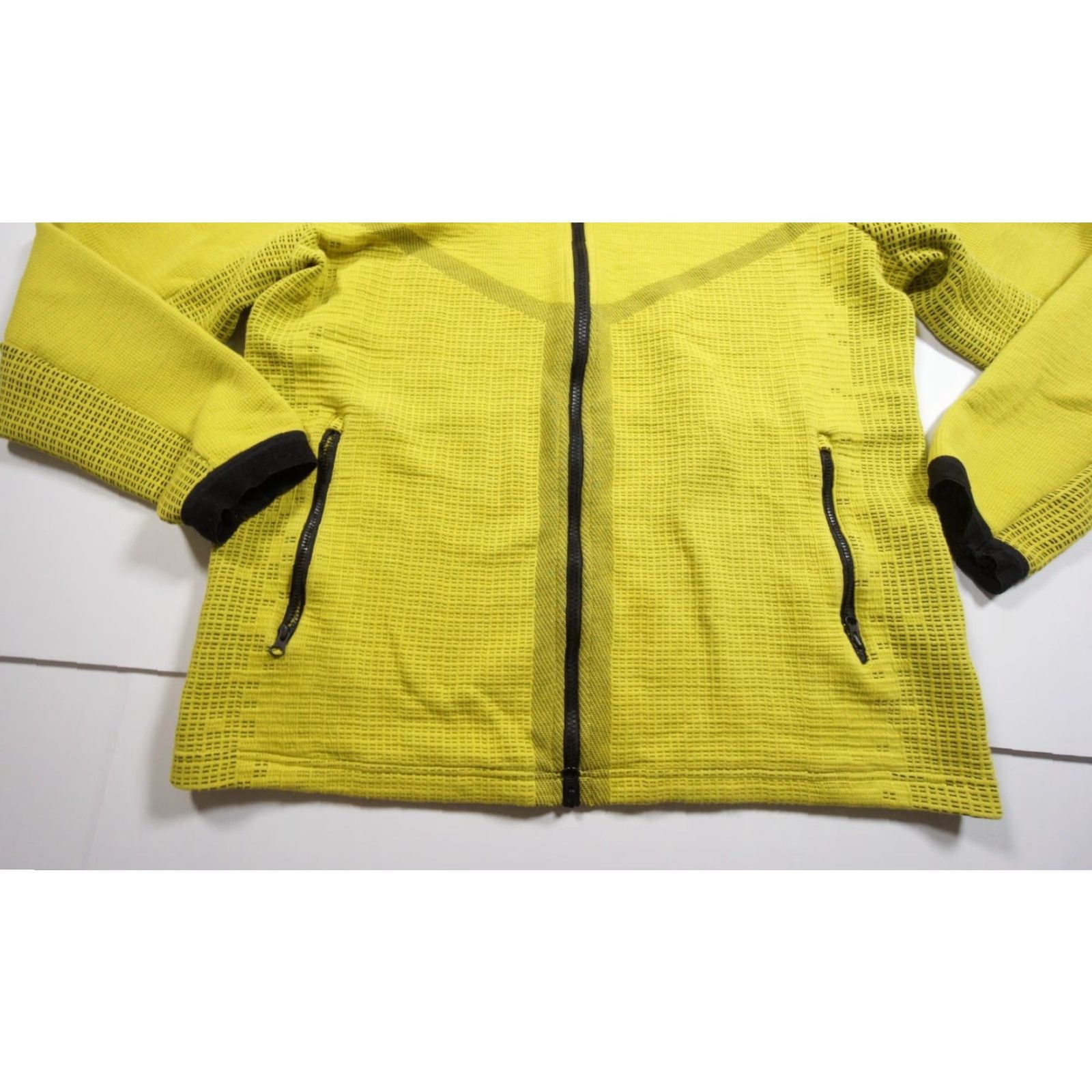 Nike Nike Sweatshirt Hoodie Men Large Yellow Full Zip Tech Pack Swoosh Logo All Seasons Outdoor 90s? Size US L / EU 52-54 / 3 - 4 Thumbnail