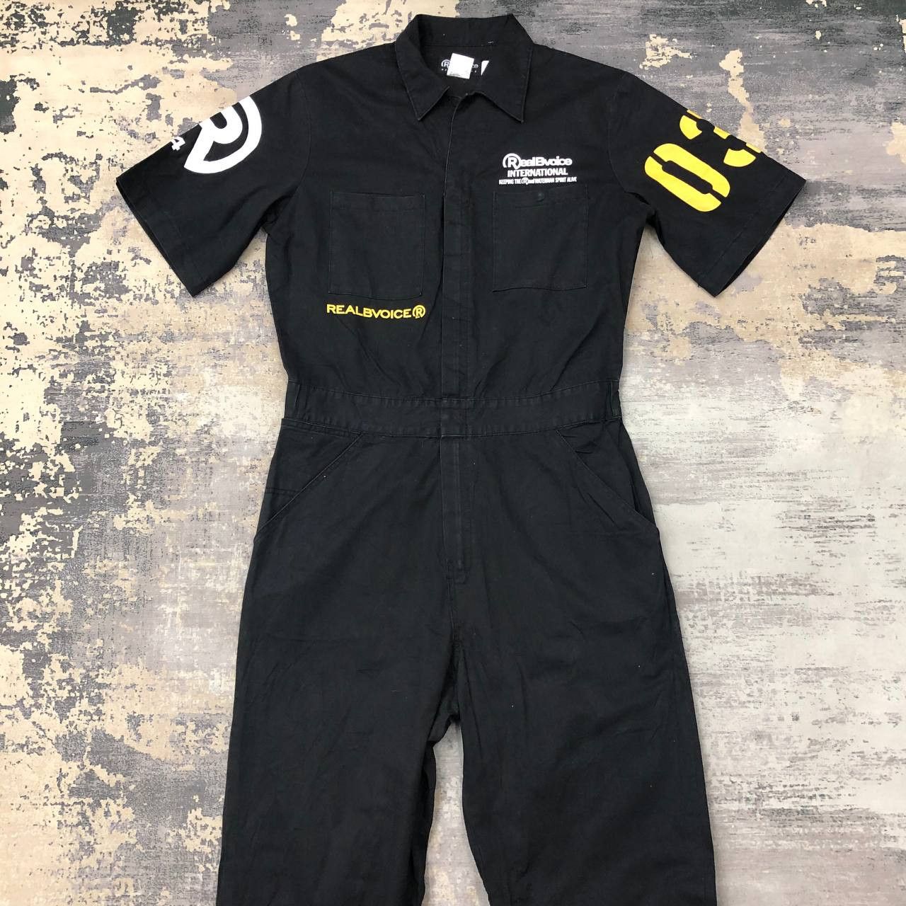 Japanese Brand P675 REALBVOICE X WATER WARRIOR PAINTED COVERALLS Size US S / EU 44-46 / 1 - 3 Thumbnail