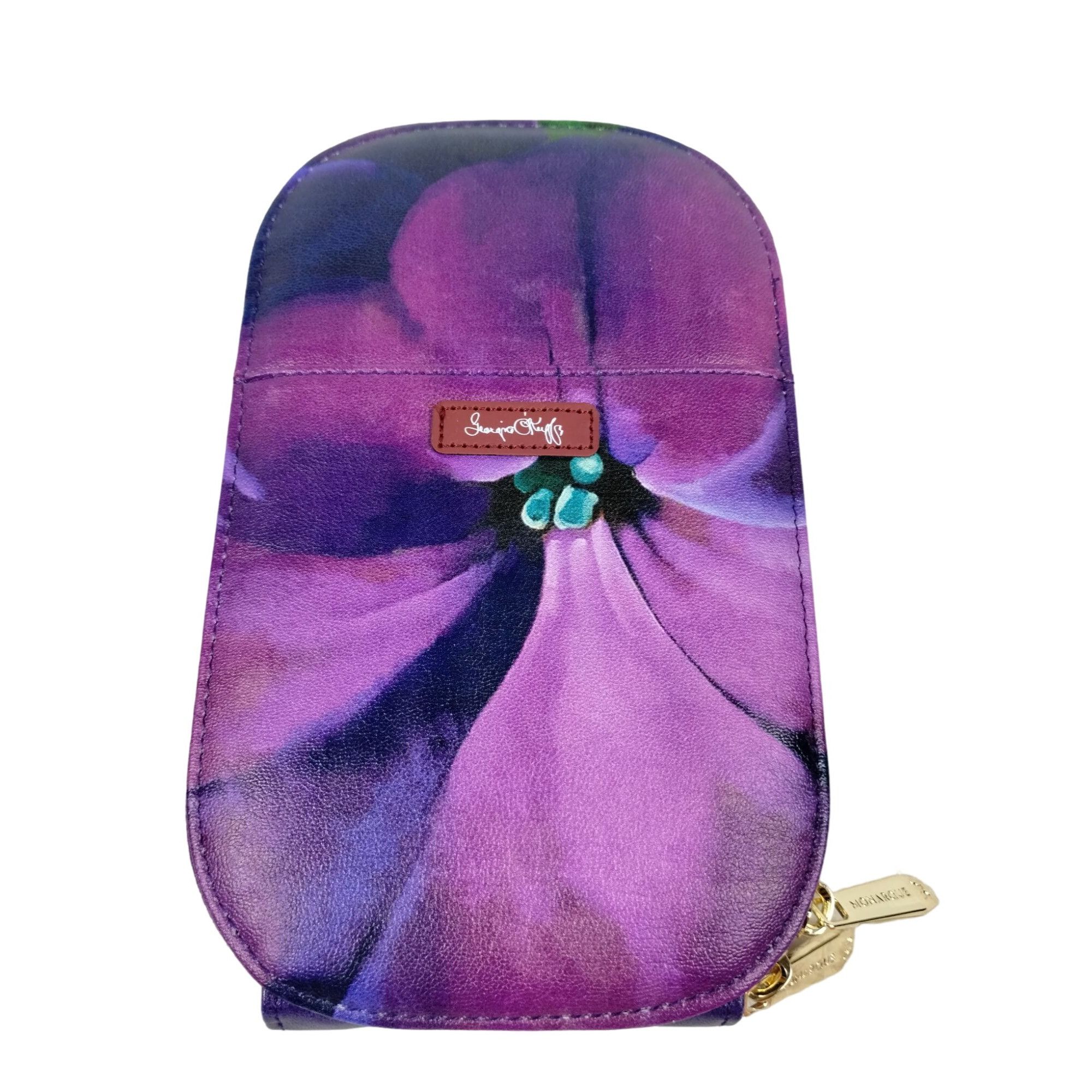 Other Monarque Georgia OKeefe Petunia Flowers Crossbody Clutch Sli Size ONE SIZE - 3 Thumbnail