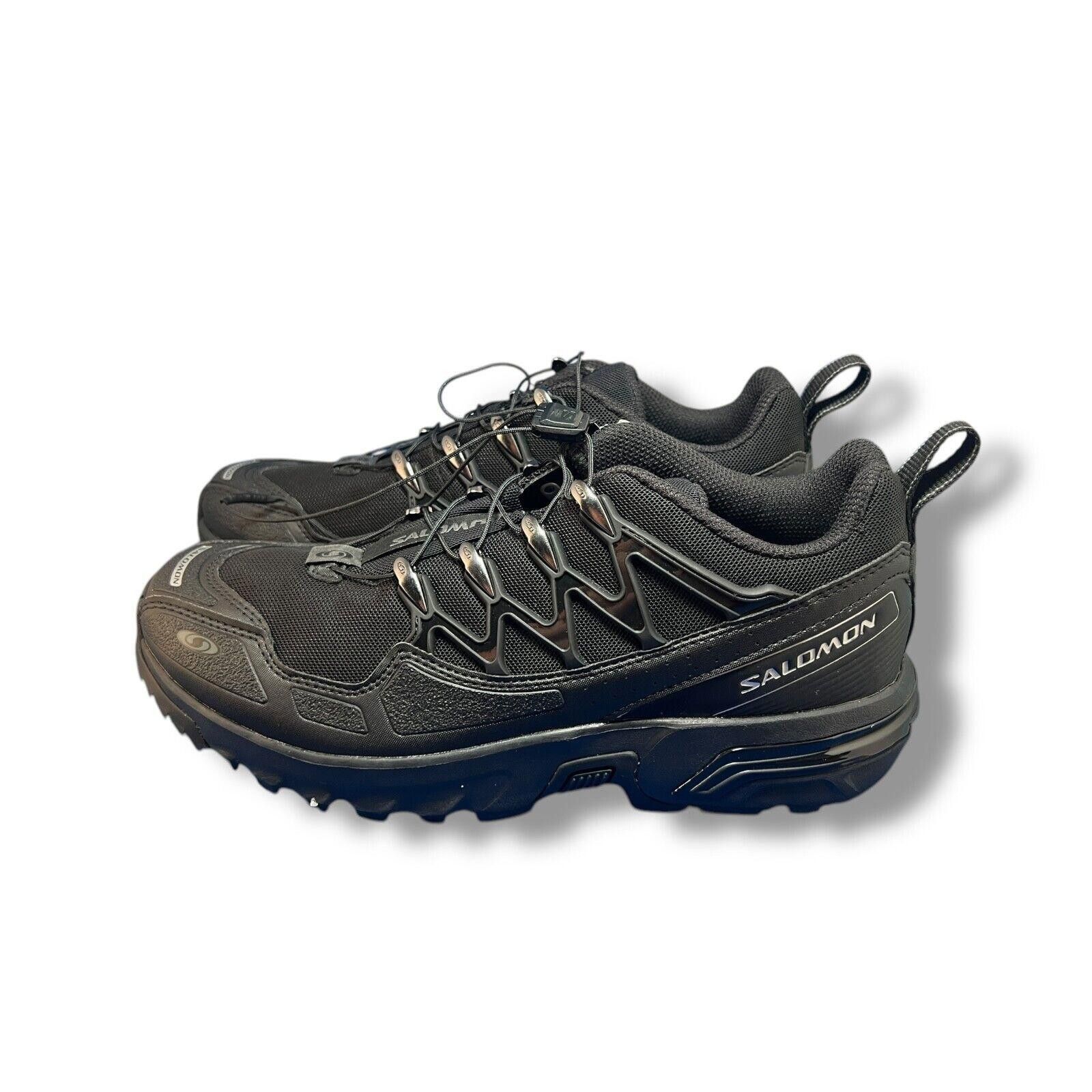Salomon Salomon ACS+ All Black Trail Running Shoes Size US 9 / EU 42 - 6 Thumbnail