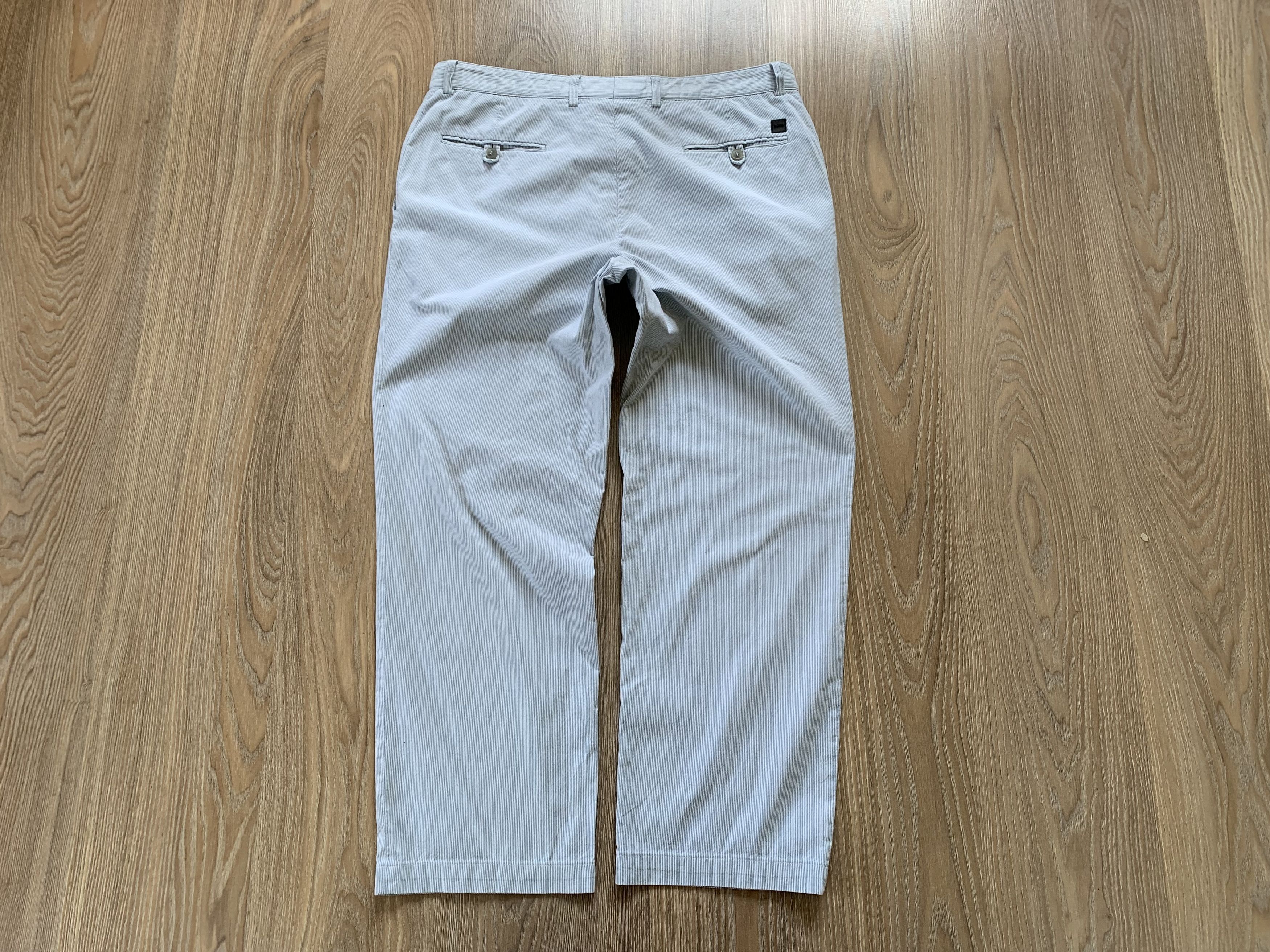 Designer × Hugo Boss × Vintage Hugo Boss Vintage Stripe Casual Pants Size US 34 / EU 50 - 9 Thumbnail
