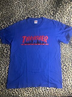 Supreme Thrasher x Supreme Skyline Tee (Large) Preowned* | Grailed