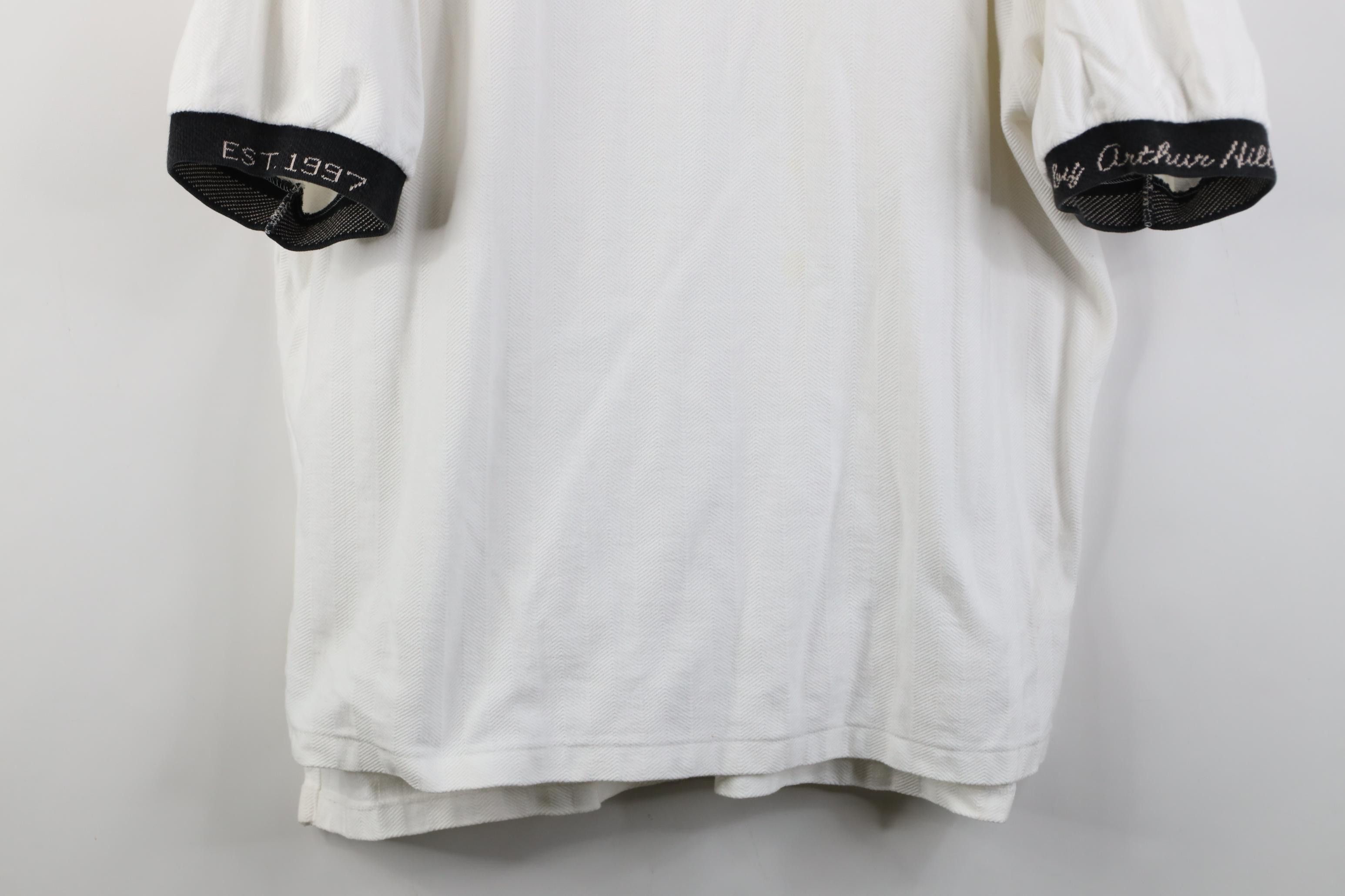 Vintage Vintage 90s Herringbone The Legacy Golf Course Polo Shirt Size US L / EU 52-54 / 3 - 3 Thumbnail