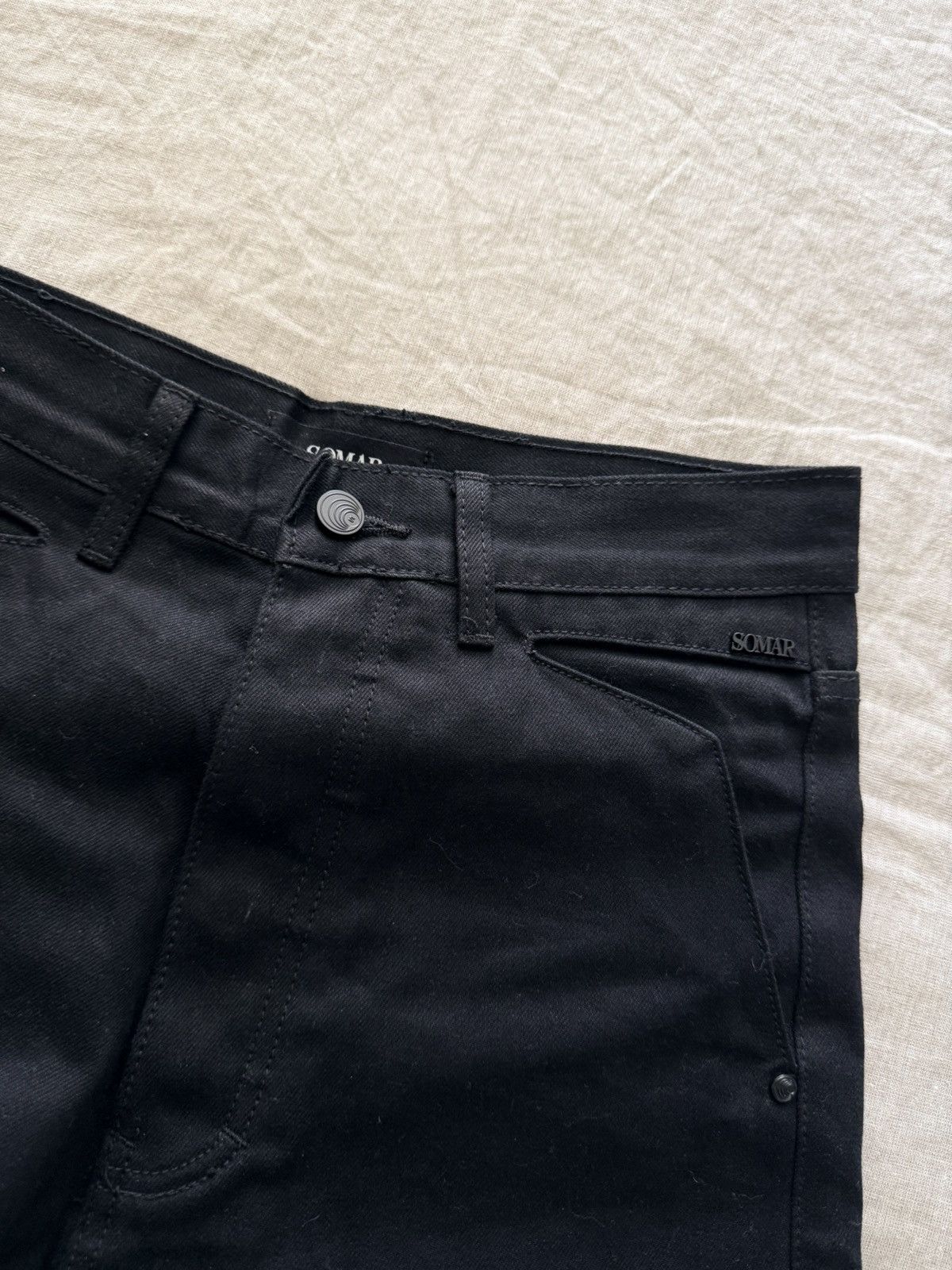 Somar Pequod Denim Raw in Black, Men's (Size 28) — image 3 of 6