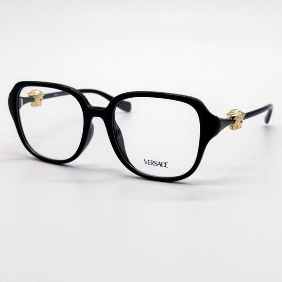 Versace NEW VERSACE EYEGLASSES VE3386D GB1 BLACK BUTTERFLY WOMEN EYE Size ONE SIZE - 2 Thumbnail
