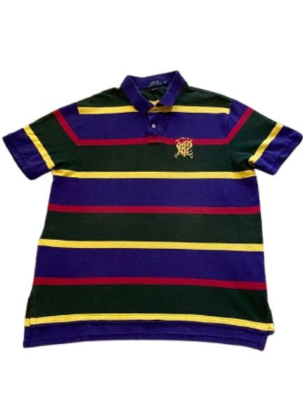 Polo Ralph Lauren Vintage Polo Ralph Lauren Custom Fit Polo Size XXL Size US XXL / EU 58 / 5 - 1 Thumbnail