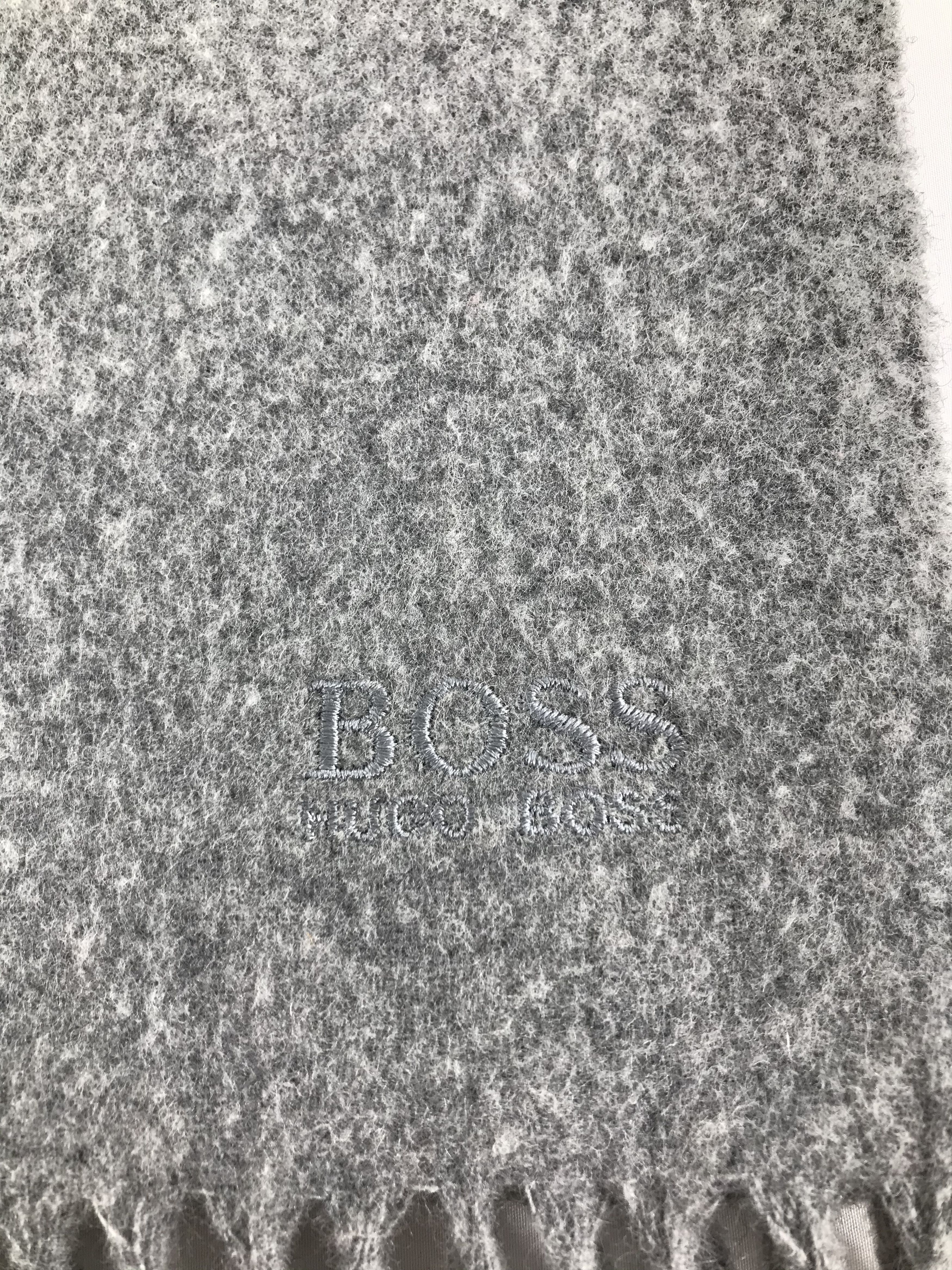 Hugo Boss Hugo Boss Wool Scarf Muffler V280 Size ONE SIZE - 4 Thumbnail