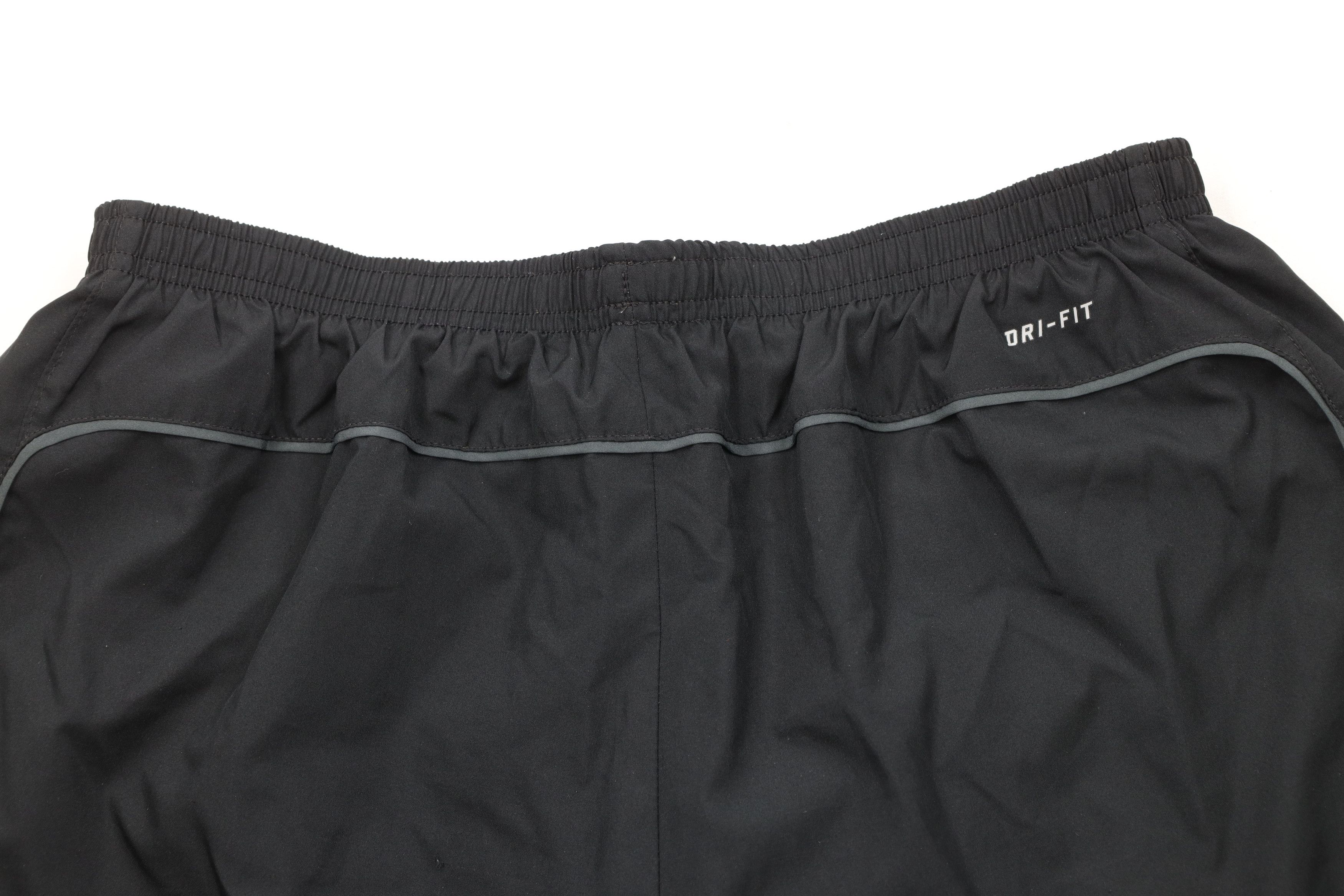 Nike × Vintage Vintage Nike Scott Mini Swoosh Reflective Lined Shorts Black Size US 34 / EU 50 - 11 Thumbnail