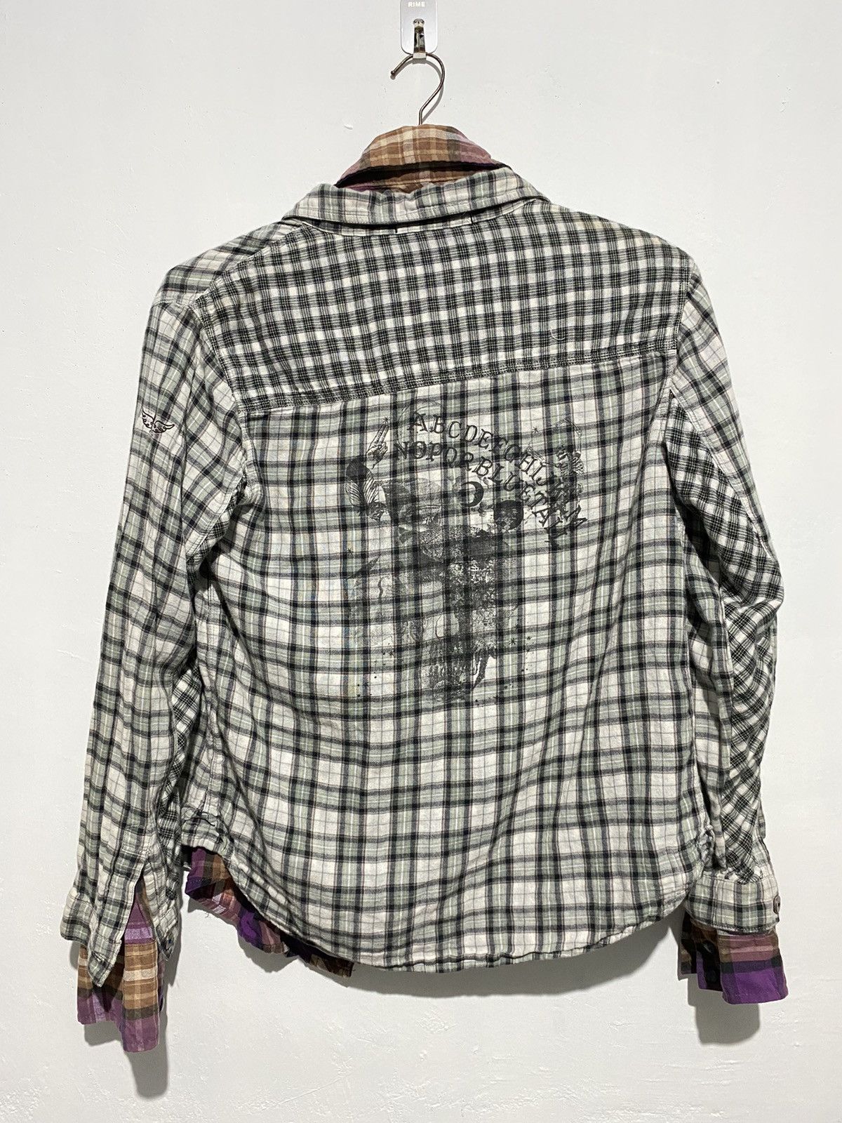 PPFM 1/1 Blue tail Double Layers skull flanel Shirts Size US S / EU 44-46 / 1 - 2 Thumbnail