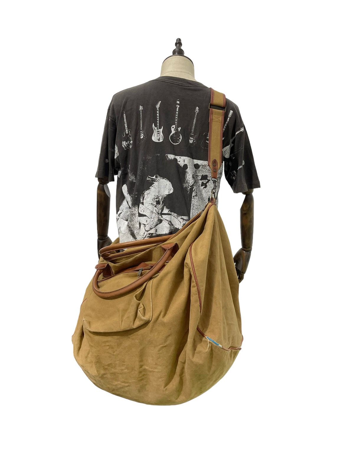 Boneville Archive Vtg 80/90s Boneville CP Company Large Duffle Bag 8🟩 Size ONE SIZE - 2 Thumbnail