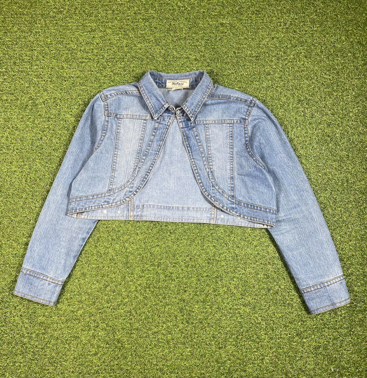 Japanese Brand Vintage 90s Jeans jacket streetwear style japanese Size XL / US 12-14 / IT 48-50 - 1 Thumbnail