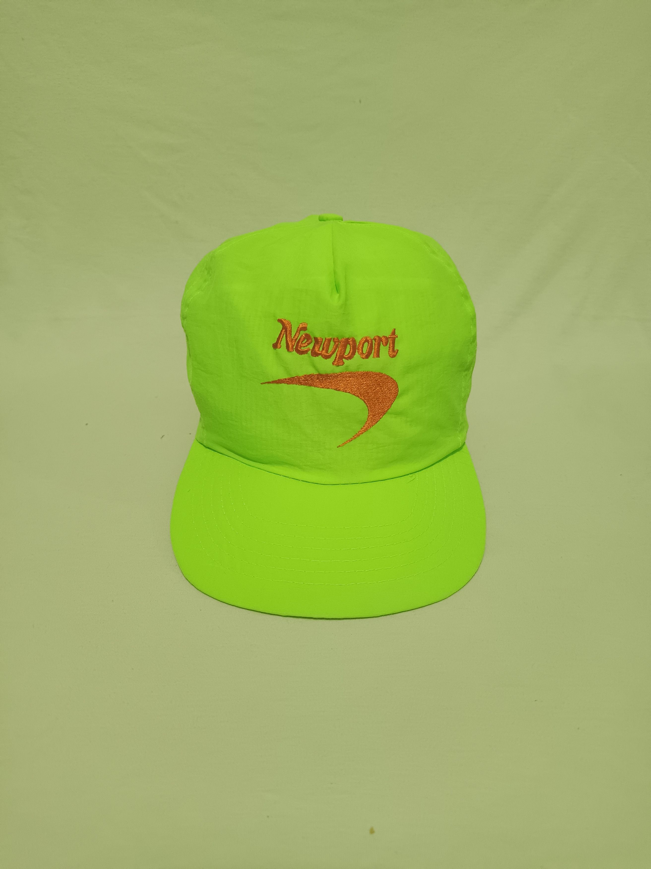 Vintage Newport Neon Hat Cap Size ONE SIZE - 1 Thumbnail