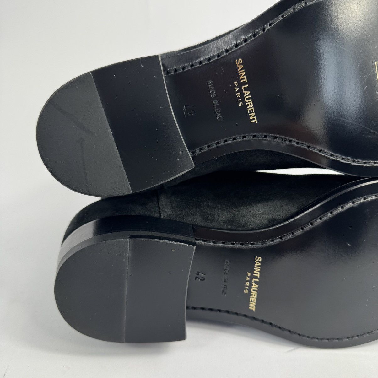 Saint Laurent Paris Suede Chelsea Boots Size US 9 / EU 42 - 10 Thumbnail