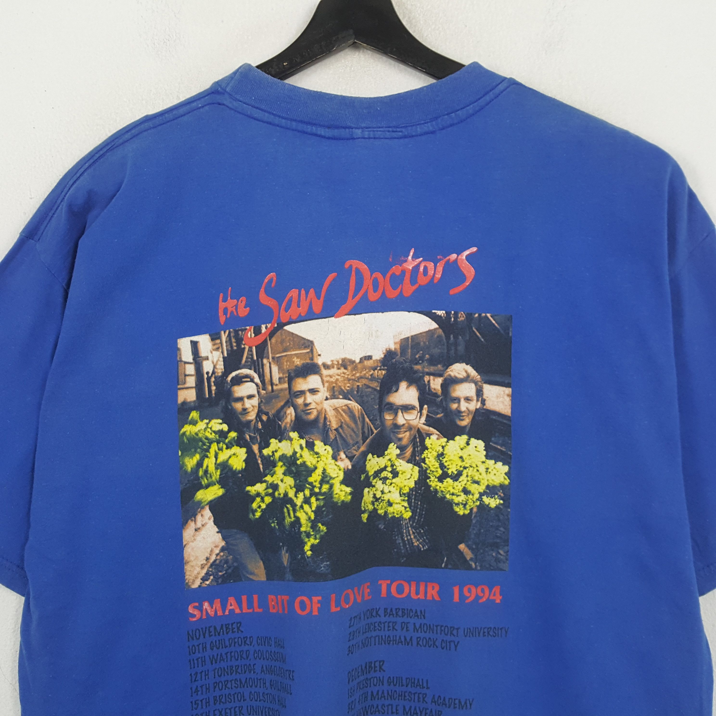 Band Tees The Saw Doctors Band Vintage Tshirt RR14 Size US XL / EU 56 / 4 - 4 Thumbnail