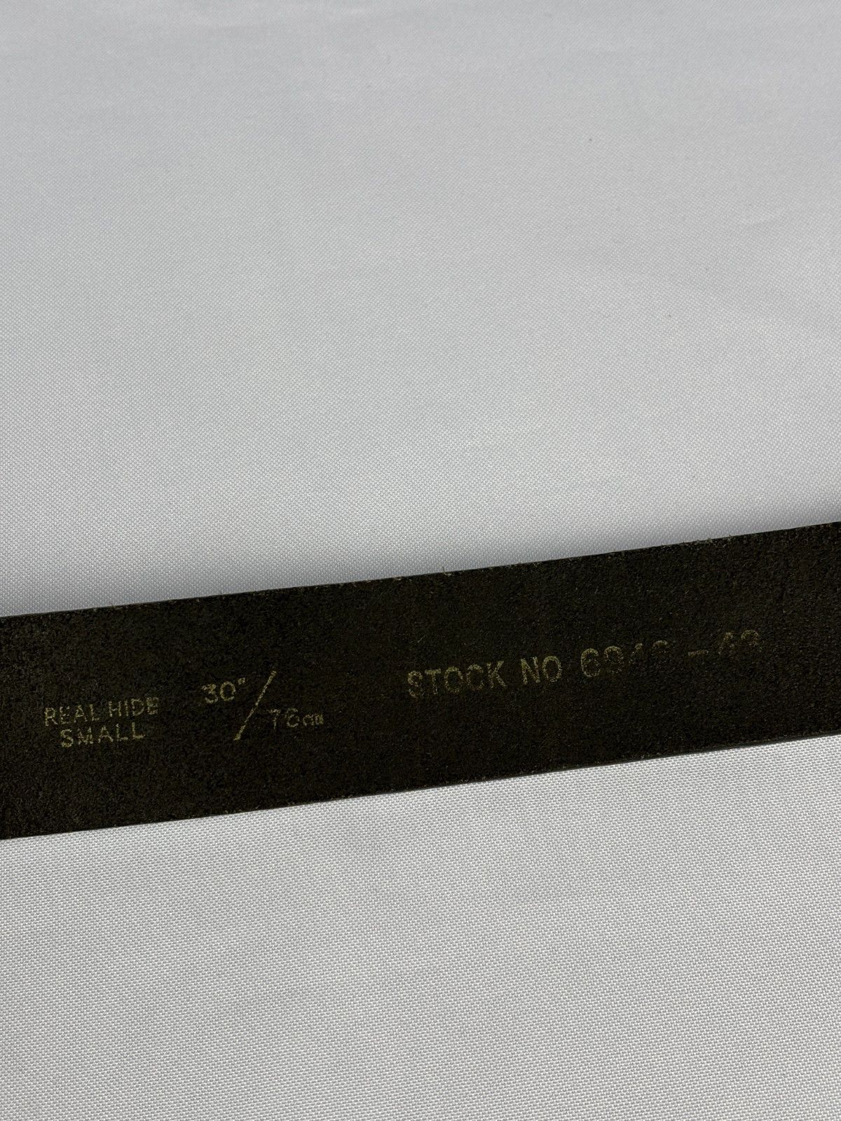 Vintage Fosters Trading Company Vintage Leather Belt 30" 76 cm Small Size 30 - 9 Thumbnail