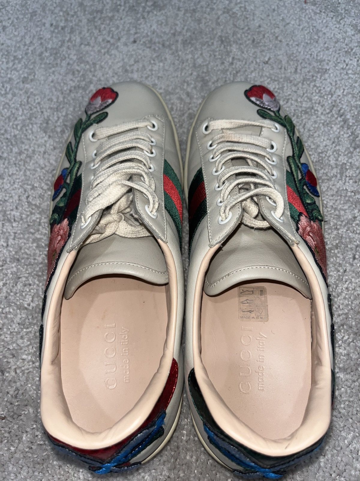 Gucci Gucci ACE floral Size US 7.5 / EU 40-41 - 6 Thumbnail
