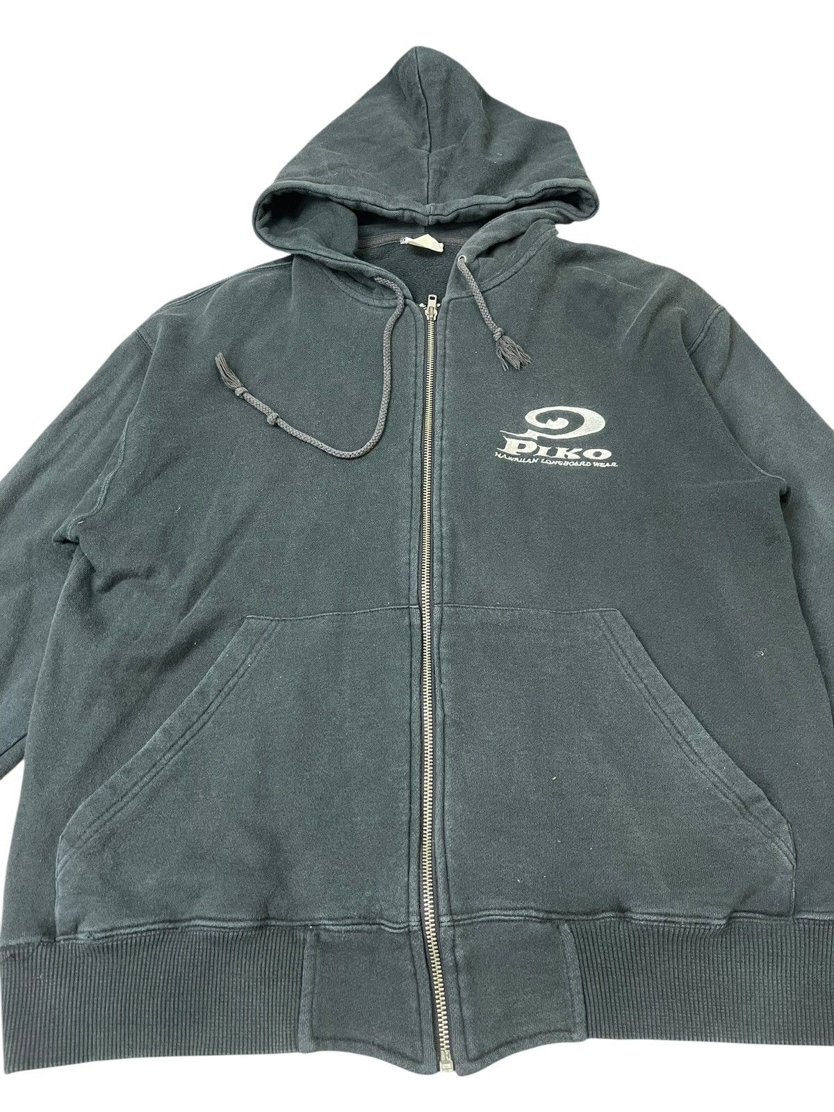 Vintage Vintage Piko Hawaiian Longboard Wear Hoodie Streetwear Size US M / EU 48-50 / 2 - 3 Thumbnail