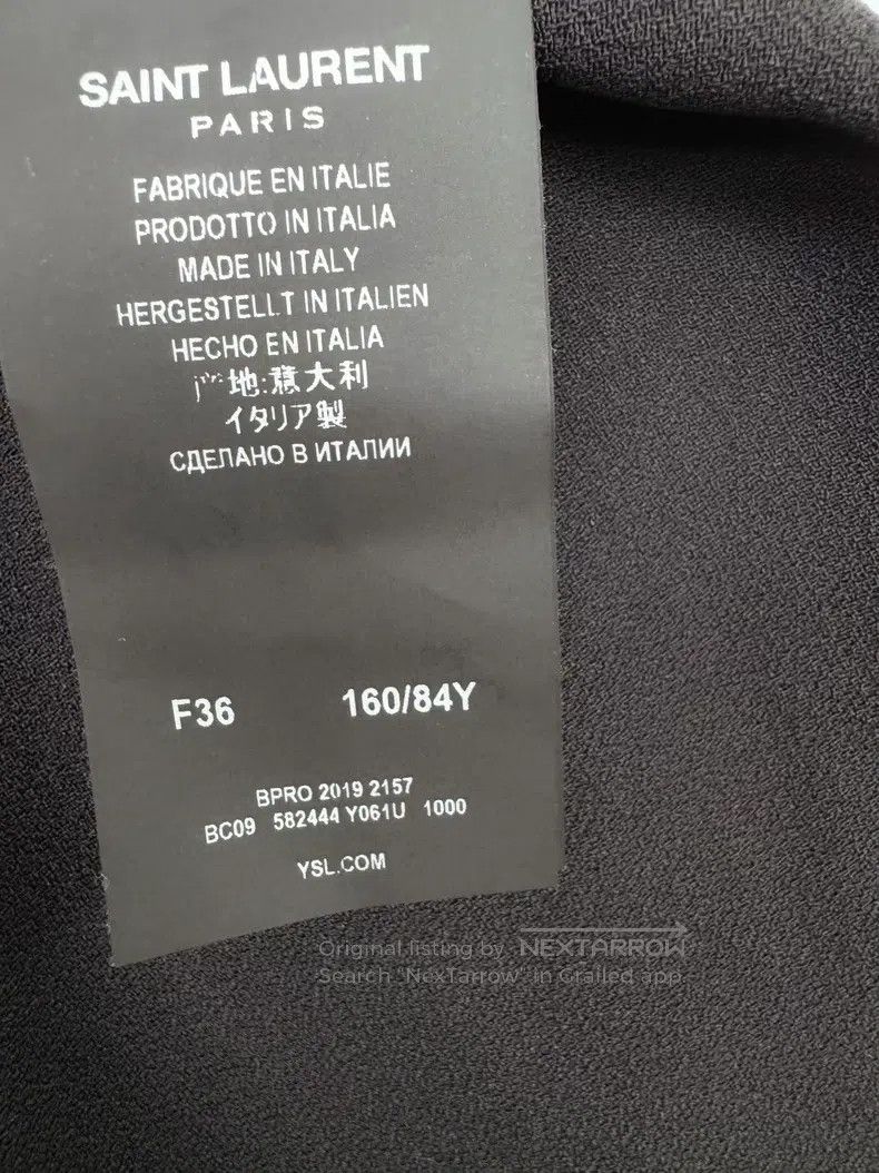 Saint Laurent Paris Saint Laurent Paris Vest Size XS / US 0-2 / IT 36-38 - 4 Thumbnail