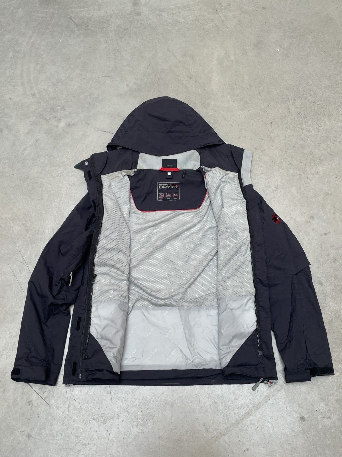 Mammut Mammut Gorpcore DRYtech Technical Shell Jacket Deep Blue L Size US L / EU 52-54 / 3 - 3 Thumbnail