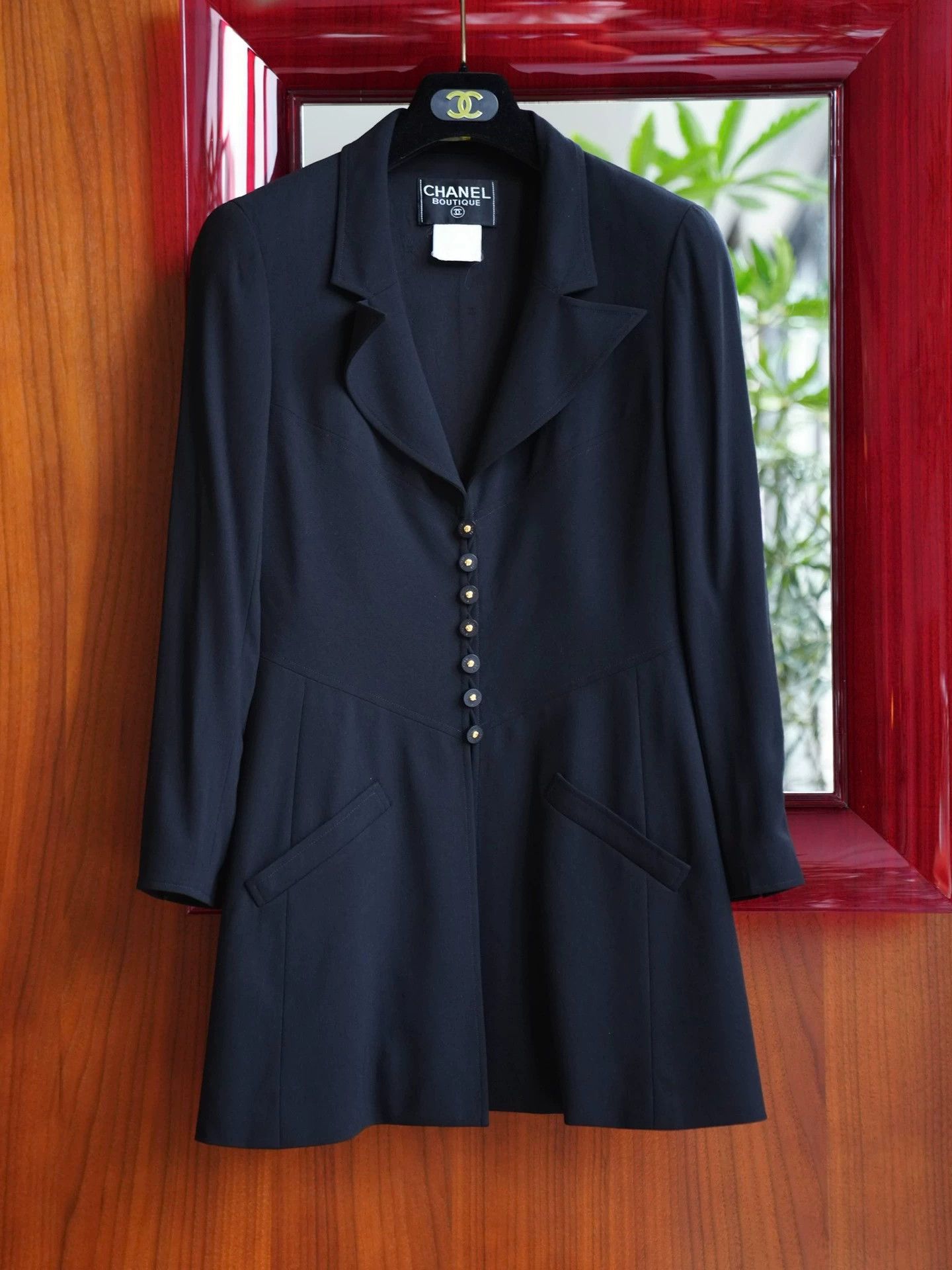 Chanel Chanel 1997 Wool Single-Breasted Peak Lapel Blazer Size M / US 6-8 / IT 42-44 - 5 Thumbnail