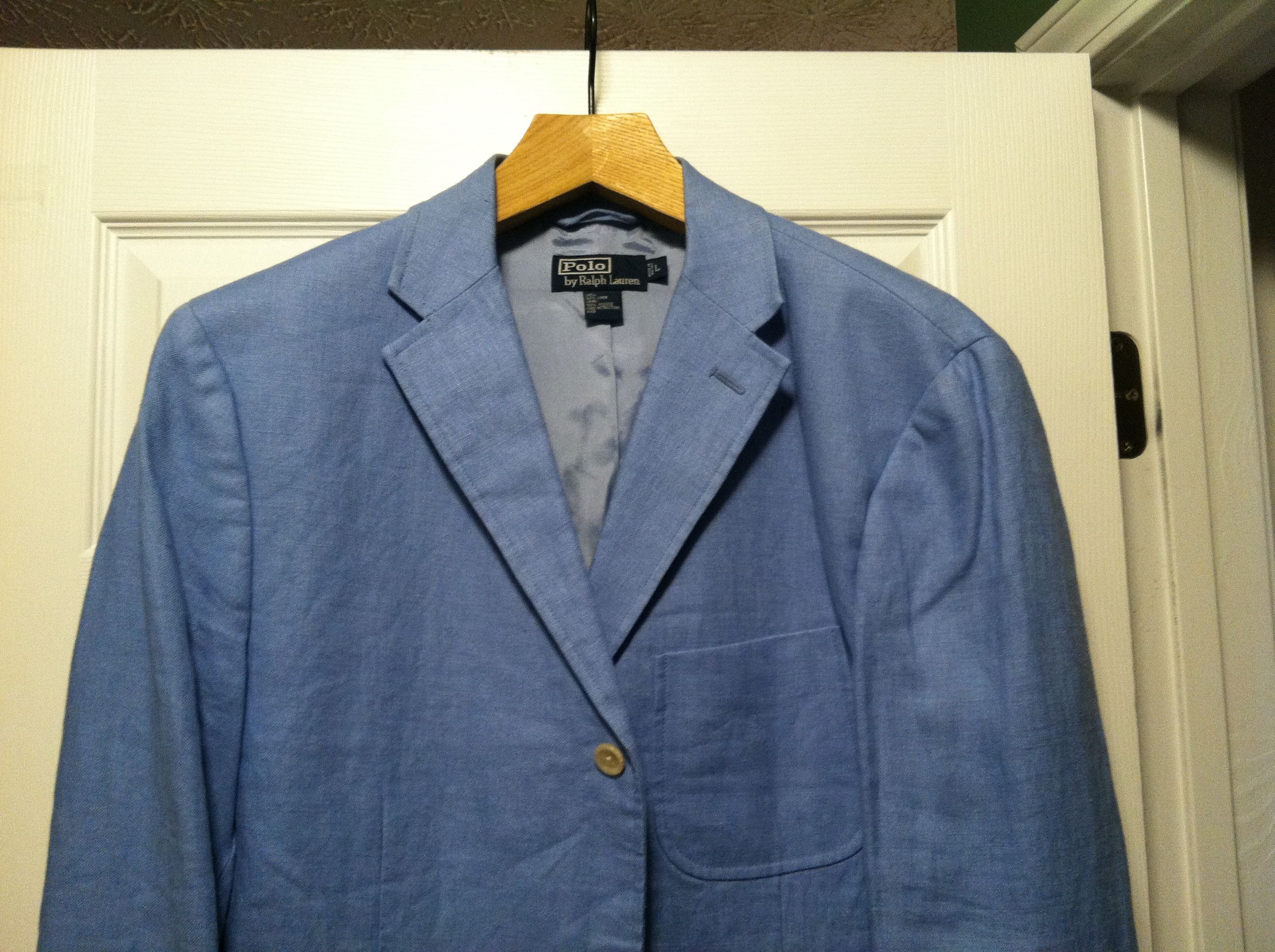 Polo Ralph Lauren POLO RALPH LAUREN MENS SPORT COAT JACKET BLAZER SIZE: L Size US L / EU 52-54 / 3 - 4 Thumbnail