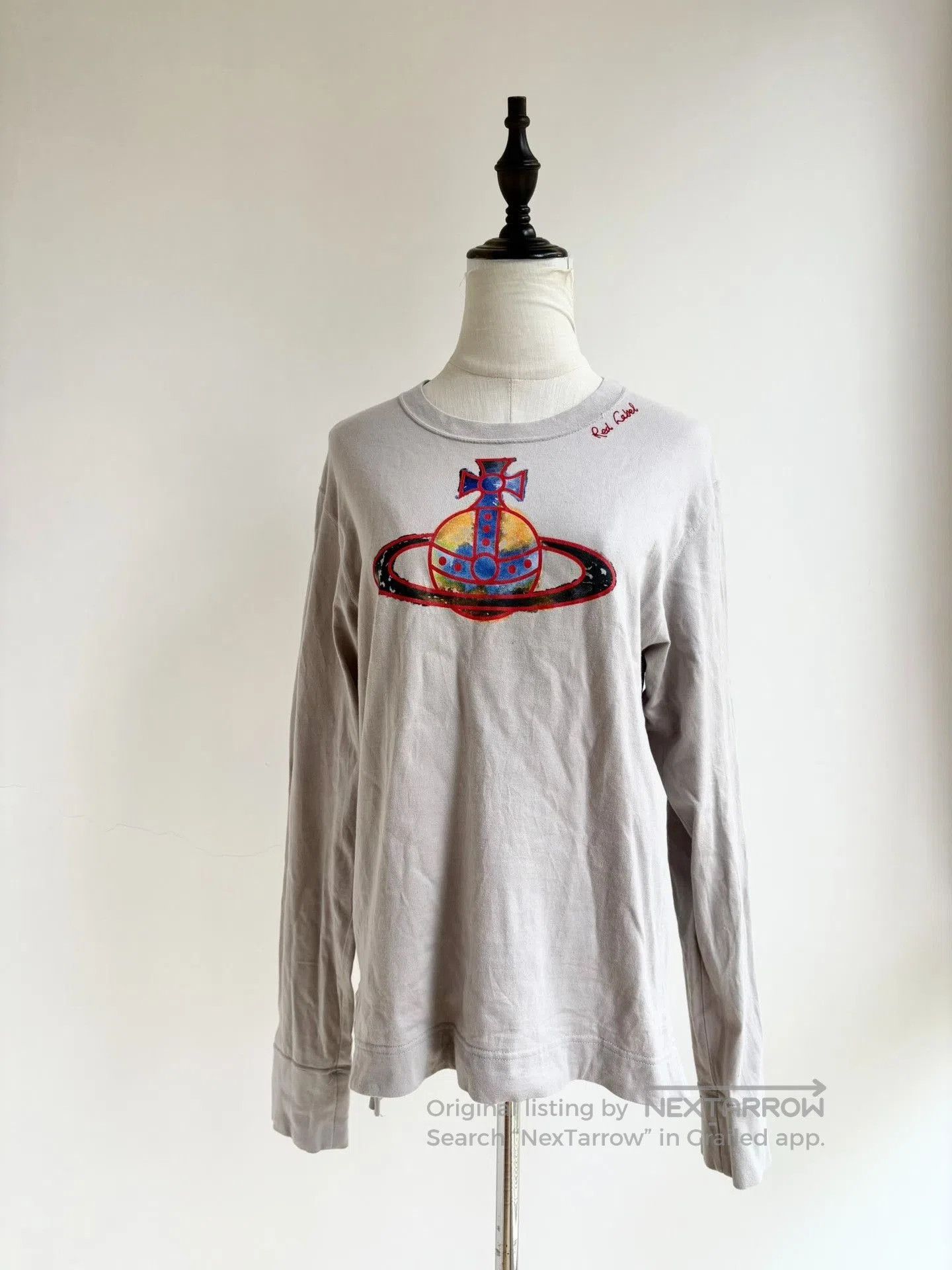 Vivienne Westwood Vivienne Westwood Saturn Gray Top. Size M / US 6-8 / IT 42-44 - 1 Thumbnail