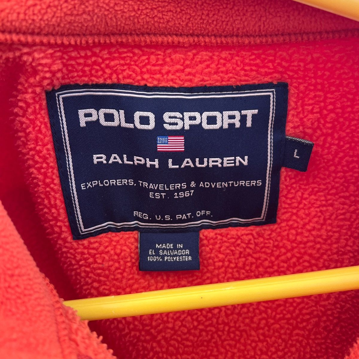 Polo Ralph Lauren Polo Sport 1/4 Zip Size US L / EU 52-54 / 3 - 5 Thumbnail